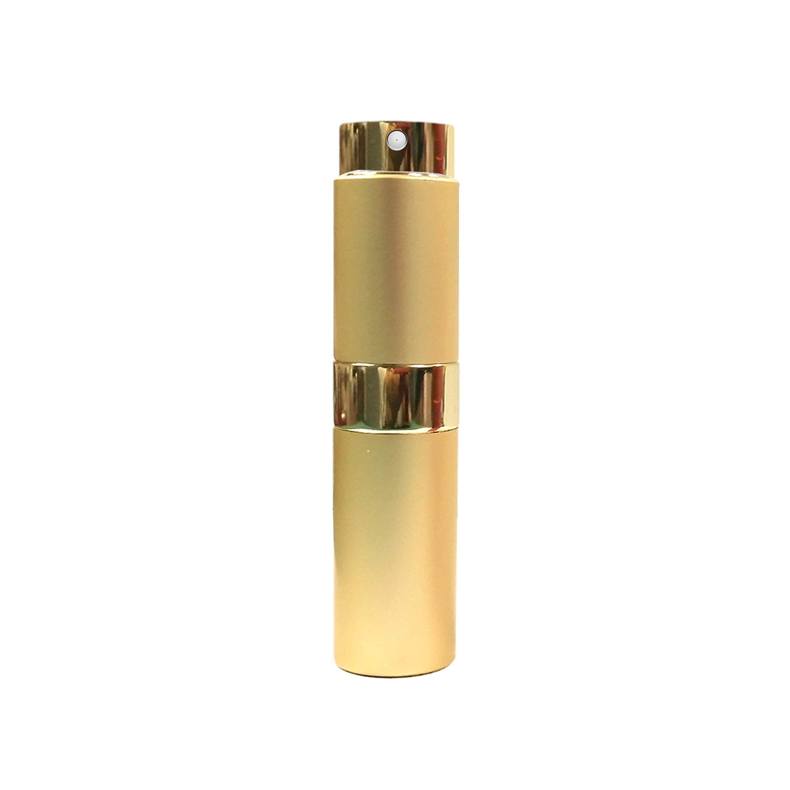 Blu Intelligent Health Solutions blu I-Sanitize Atomizer - Refillable Atomizer - Aluminum Spray Bottle (10 Ml) (Gold)