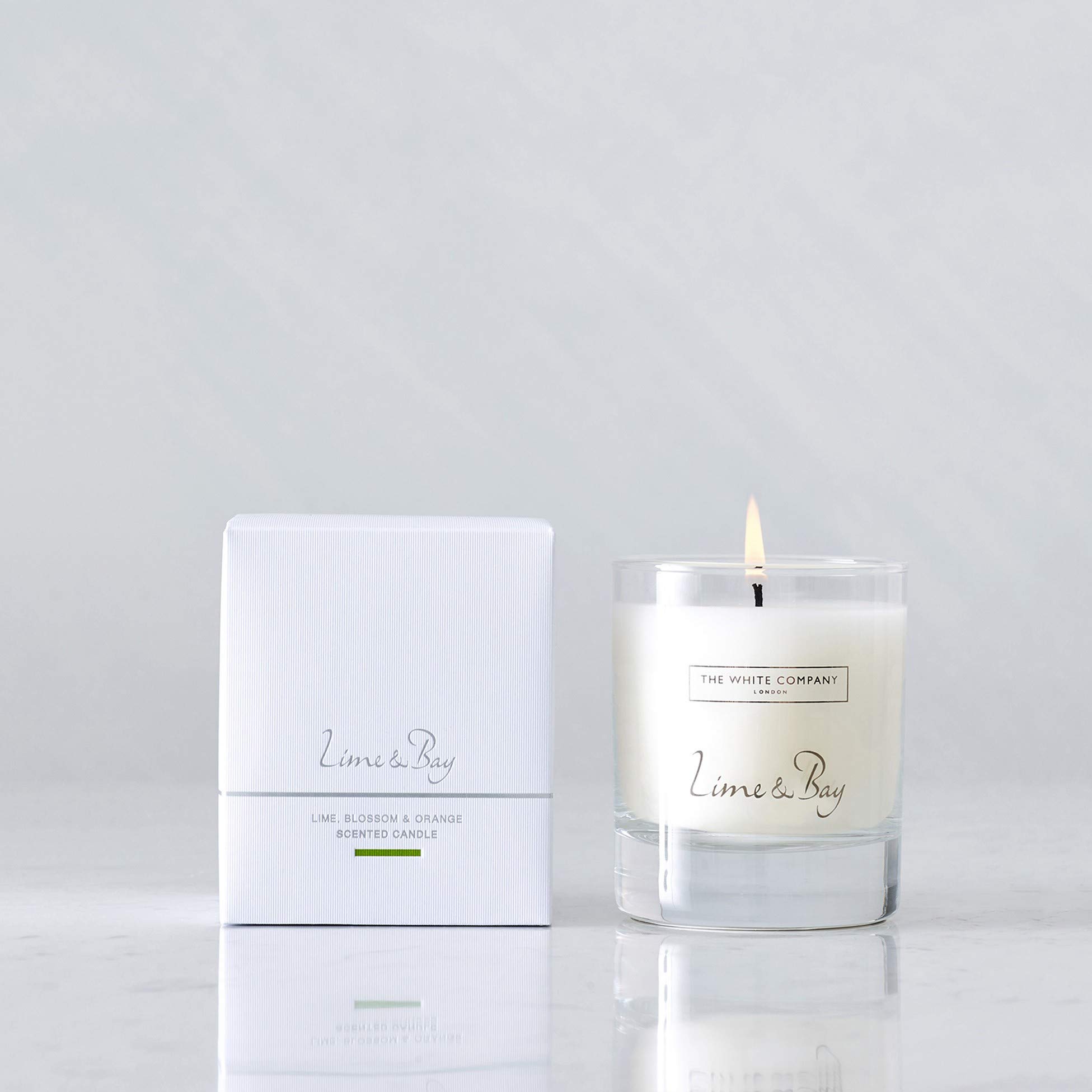 The White CompanyLime & Bay Signature Candle