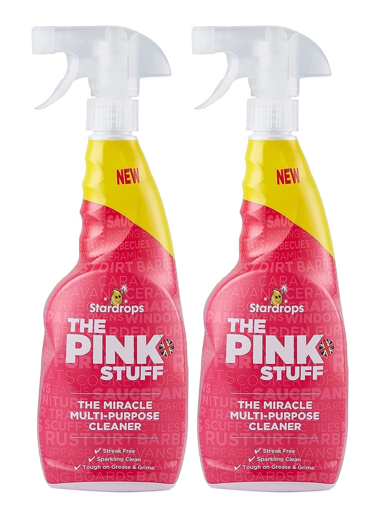 THE PINK STUFFMiracle Multi-Purpose Cleaner 750ml Spray WHIGT, 26 Fl Oz