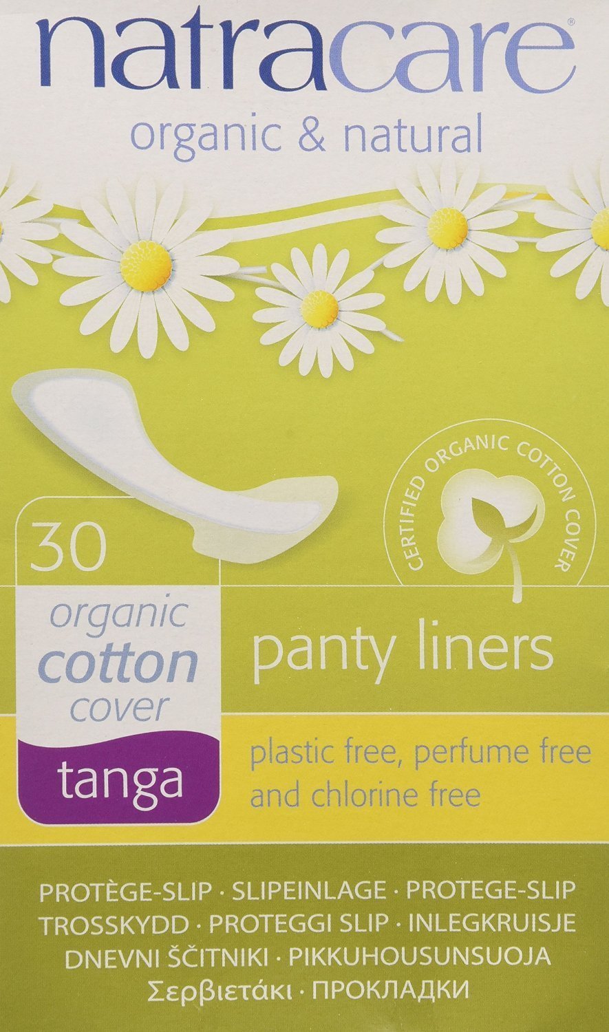 Natracare Panty Liner Tanga 30 Ct