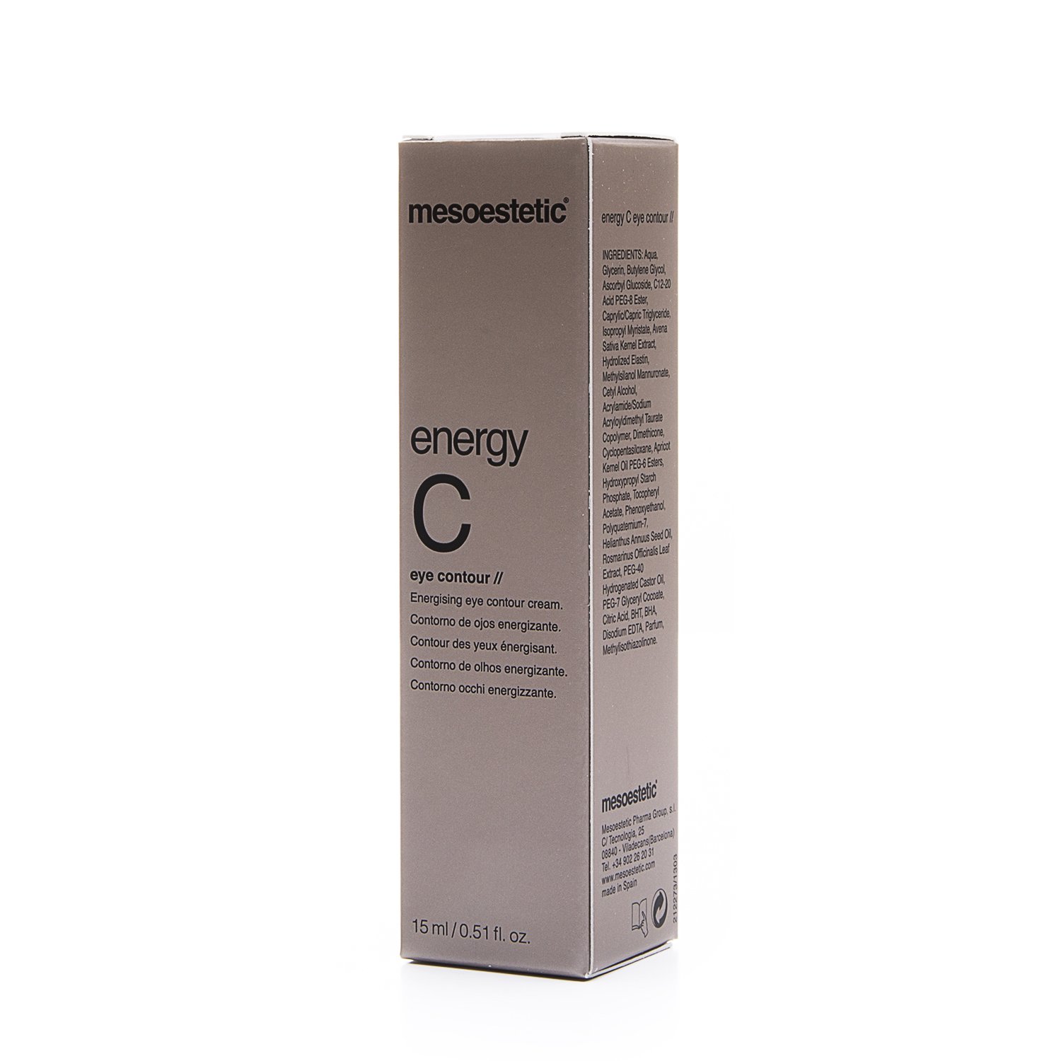 Energy C Eye Contour by Mesoestetic for Unisex - 0.5 oz Contour