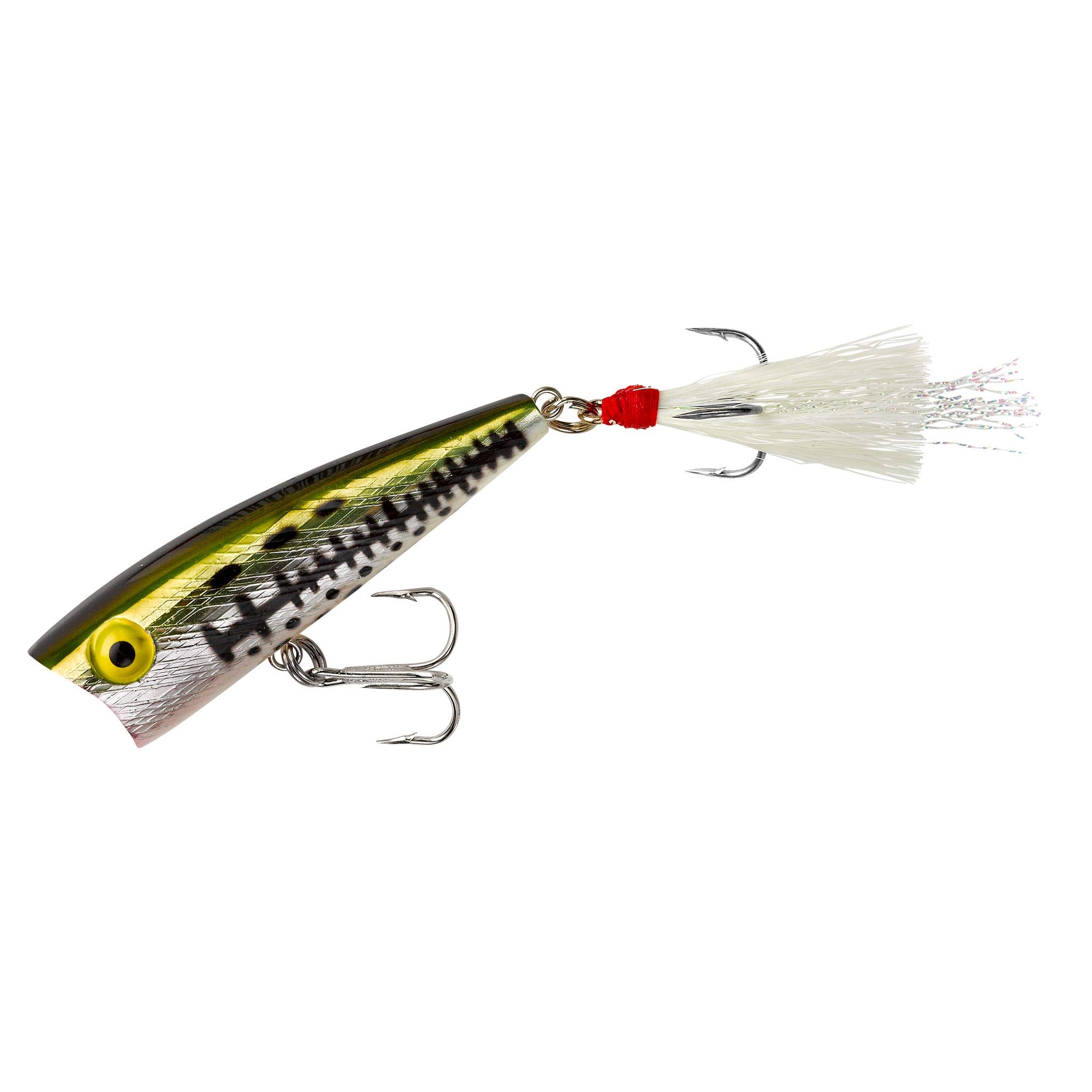 Rebel Lures Teeny Pop R Fishing Lure (2-Inch, Ol' Bass)