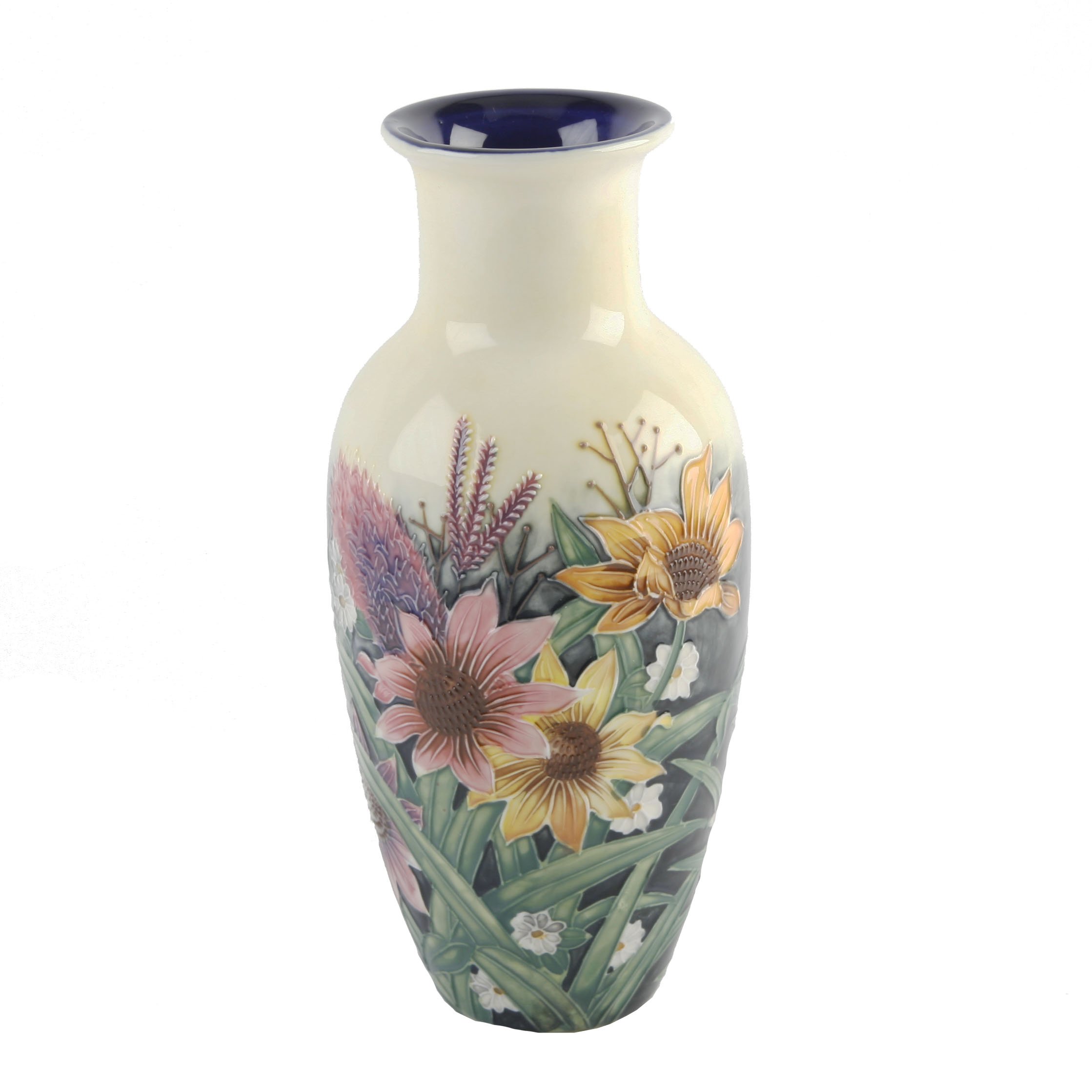 Old Tupton Ware Summer Bouquet Vase 22cm