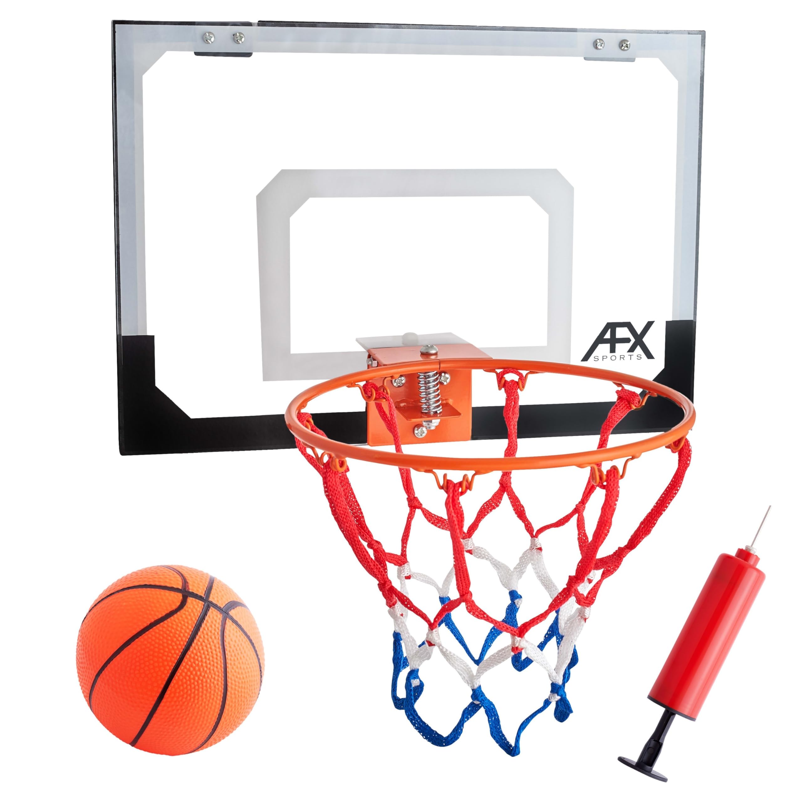 AFX SportsMini Basketball Fun Hoop & Backboard with Ball (9" Rim)