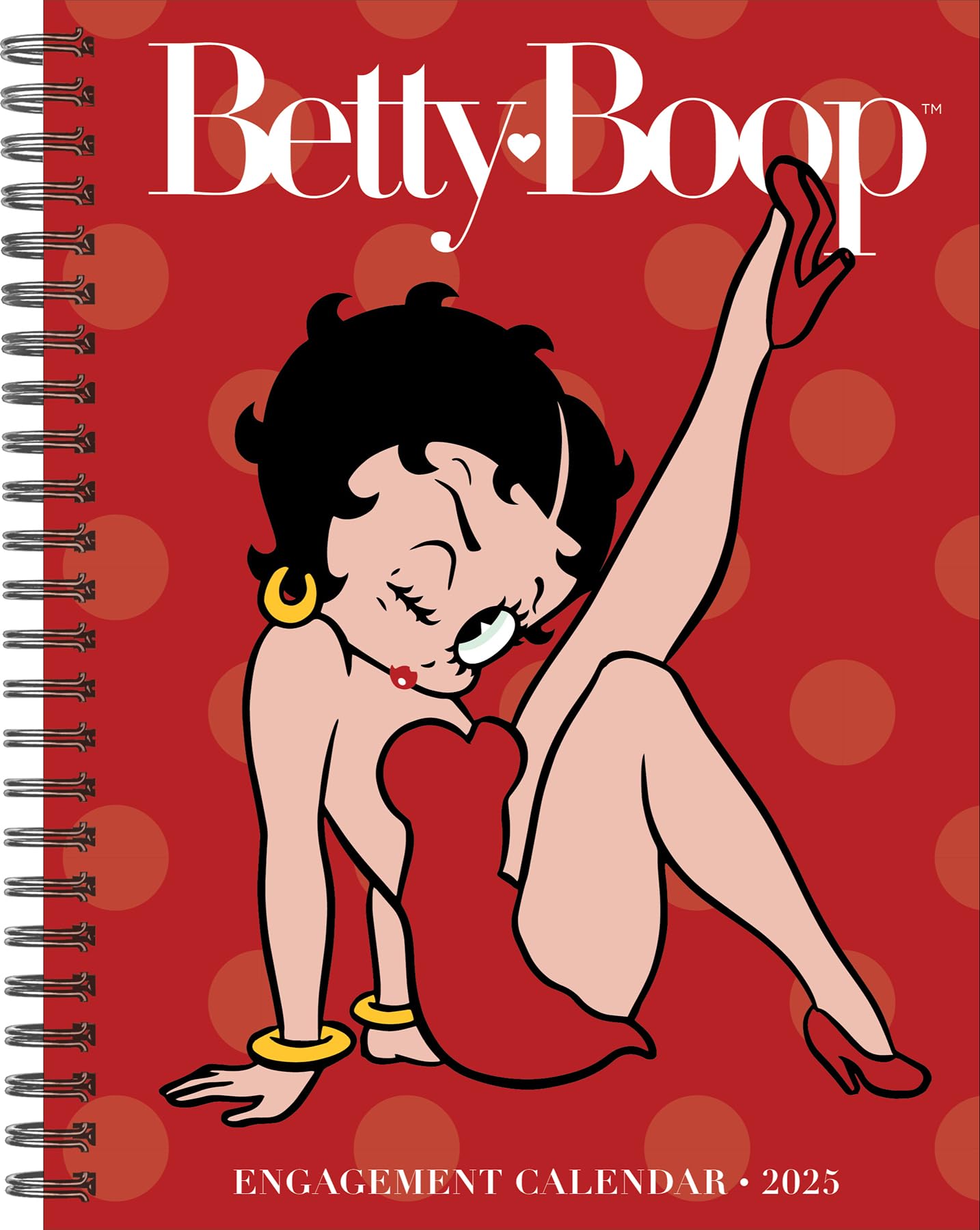 Betty Boop 2025 6.5 X 8.5 Engagement Calendar