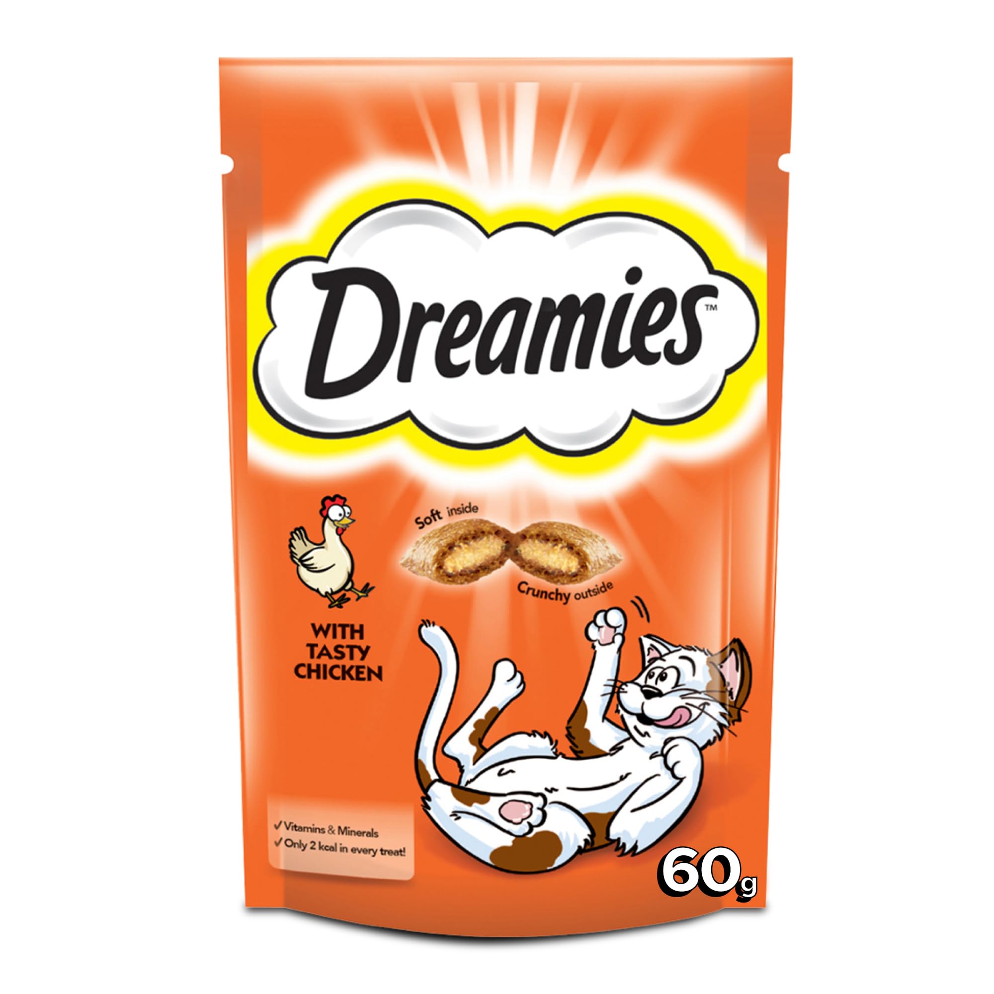 DreamiesCat Treats, Chicken, 60 Gm