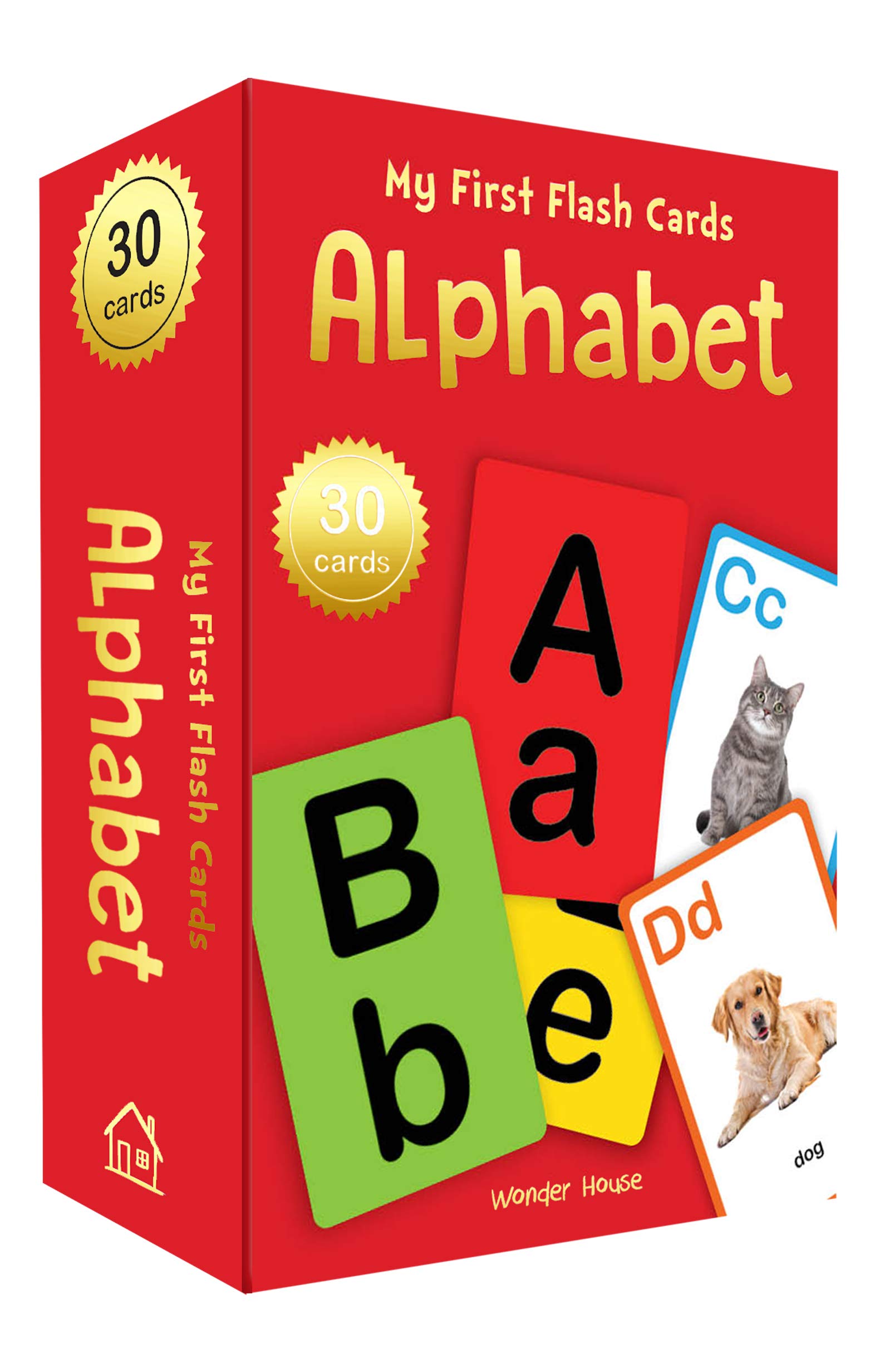 My First Flash Cards Alphabet : 30 Early Learning Flash Cards For Kids