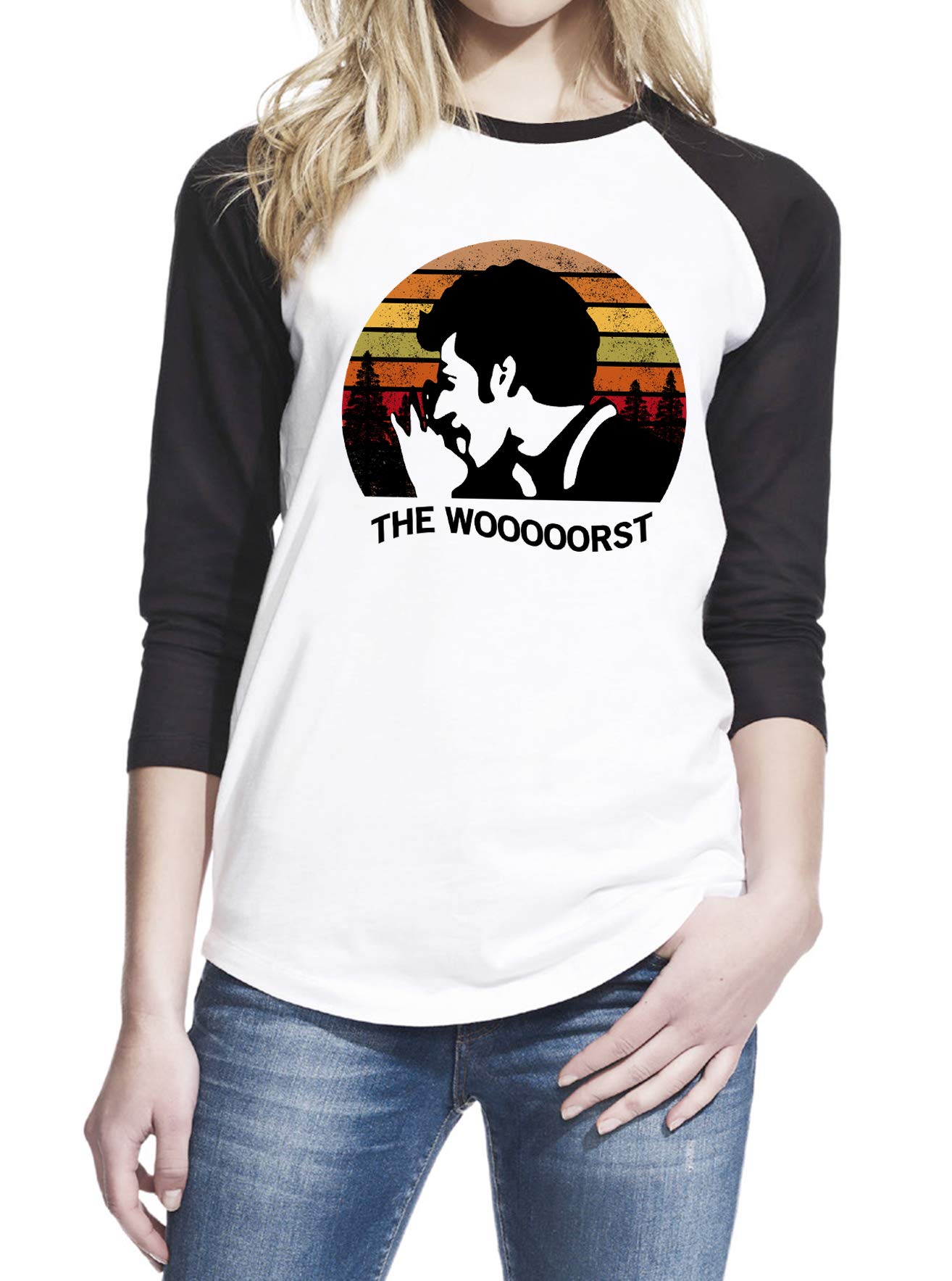 Wearuz Jean Ralphio The Worst TV Show Retro Women Baseball Shirt