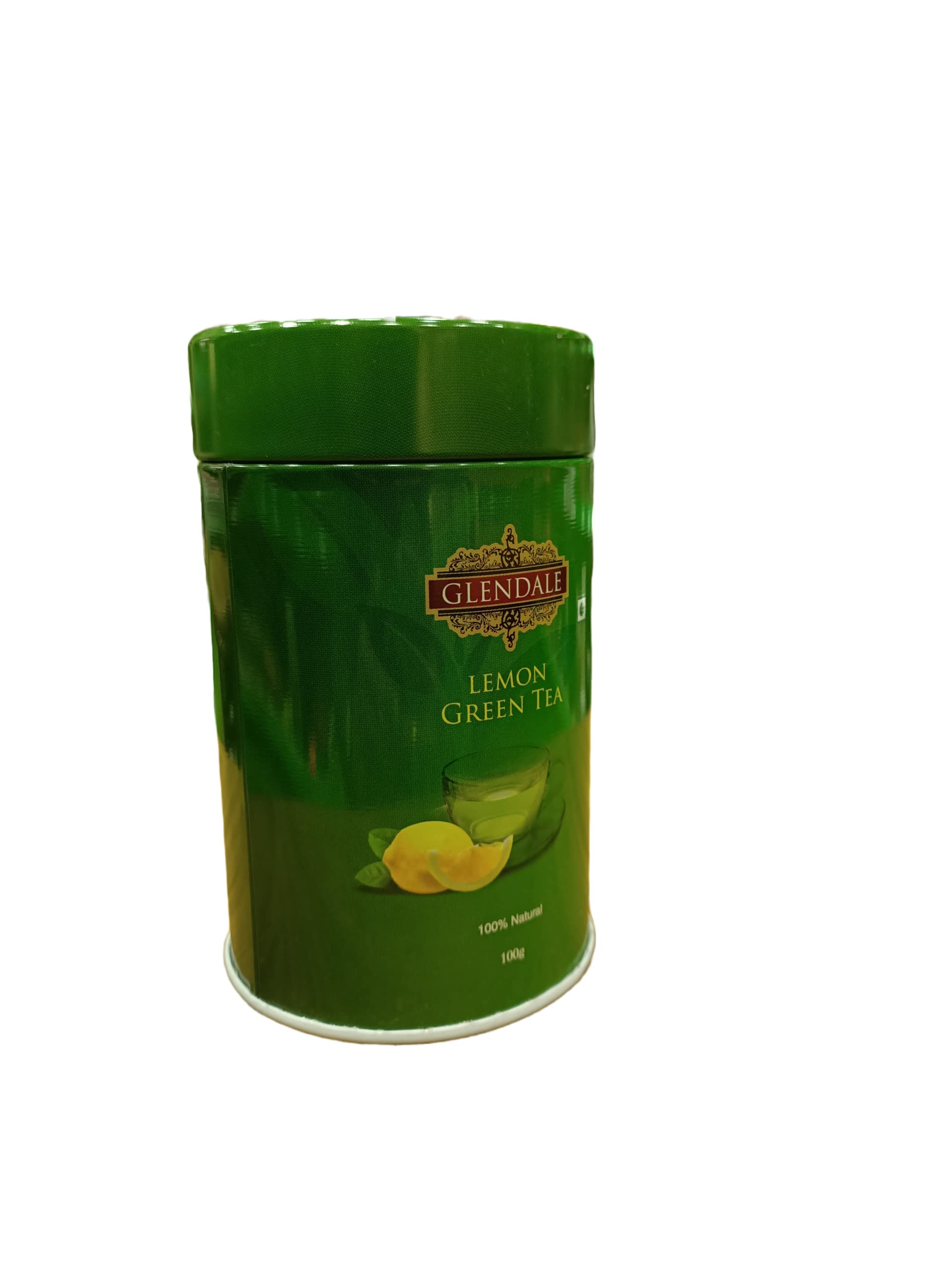 GLENDALE Lemon Green Tea | 100 g | Pack of 1 | Total 100 g | High Grown Nilgiri Tea | 100% Natural