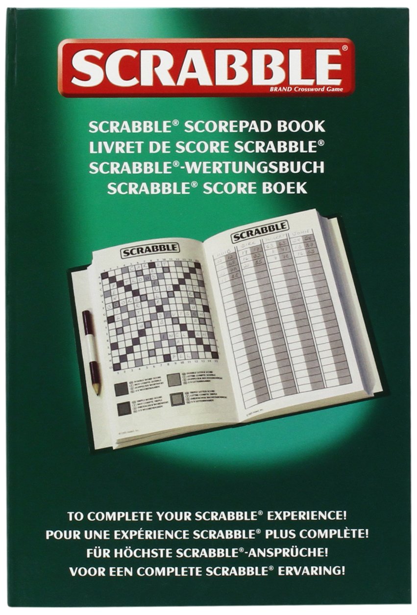 Tinderbox Games 152212 Games Scrabble Score Pad