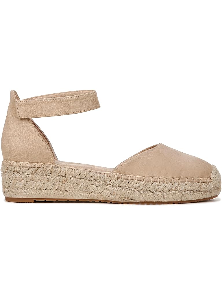 Tan Naturalizer Wren Ankle Strap Low Heel Espadrille