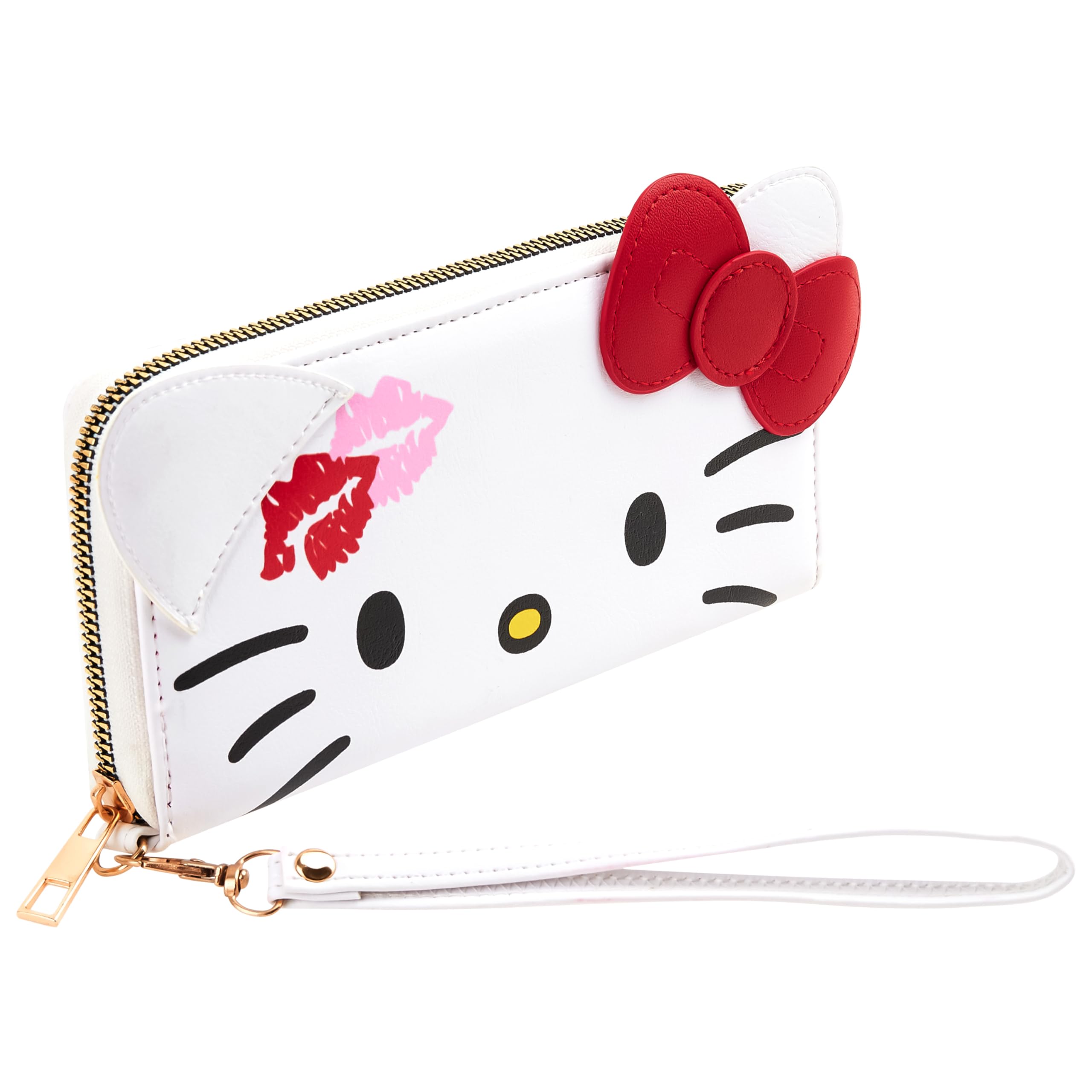 Hello Kitty Purse Women Teens with Zip Coin Purse Card Slots Kawaii Womens Gifts