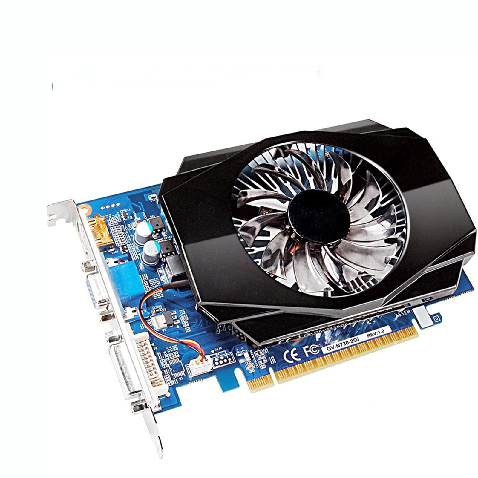 graphic card Fit For GIGABYTE Video Card Original GT730 2GB SDDR3 Graphics Cards Geforce GPU U Than GT630 GT610 GT720 GT710