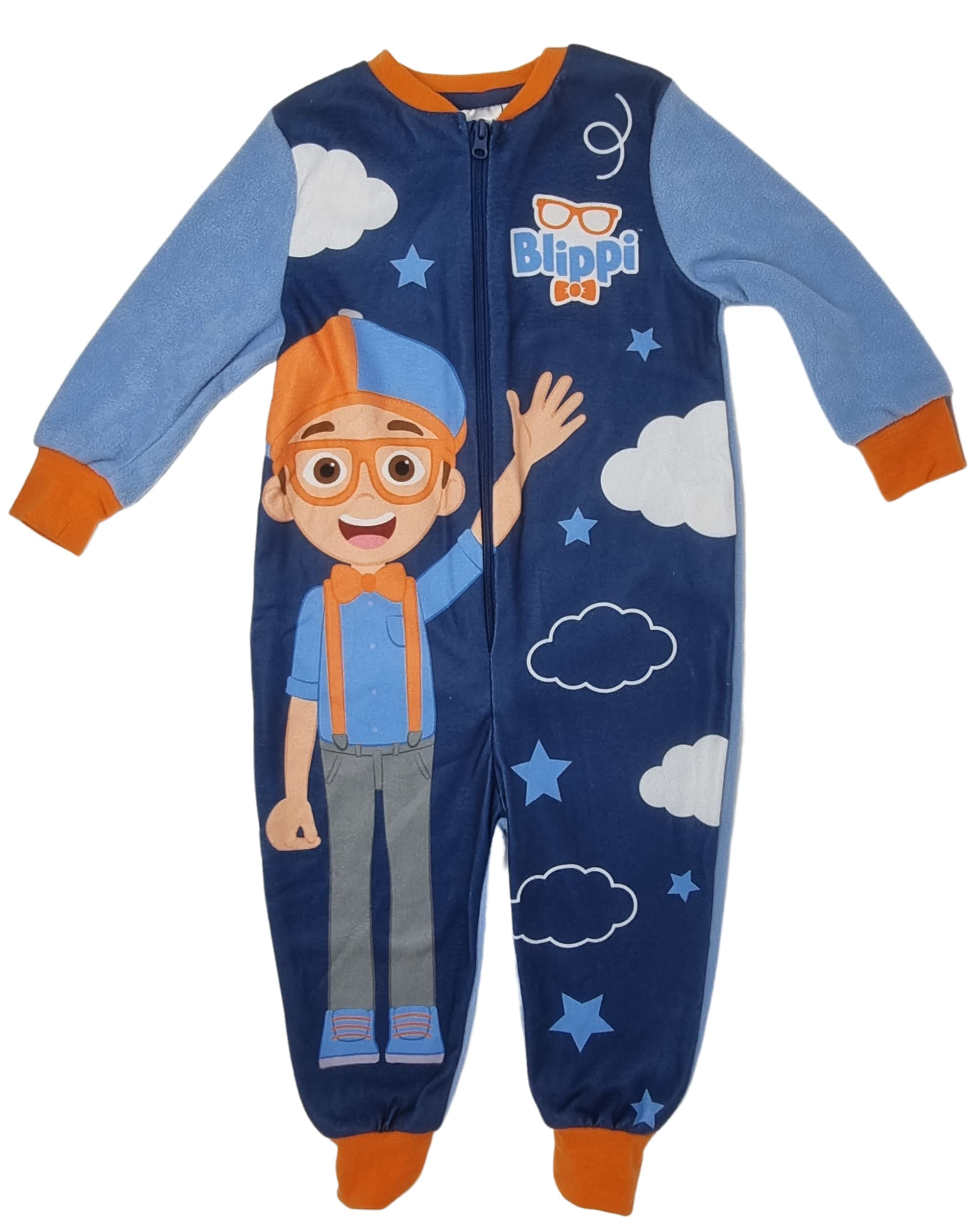 Blippi Deluxe Boys/Girls Toddler Onesie, Sleepsuit Age 12m-5yrs