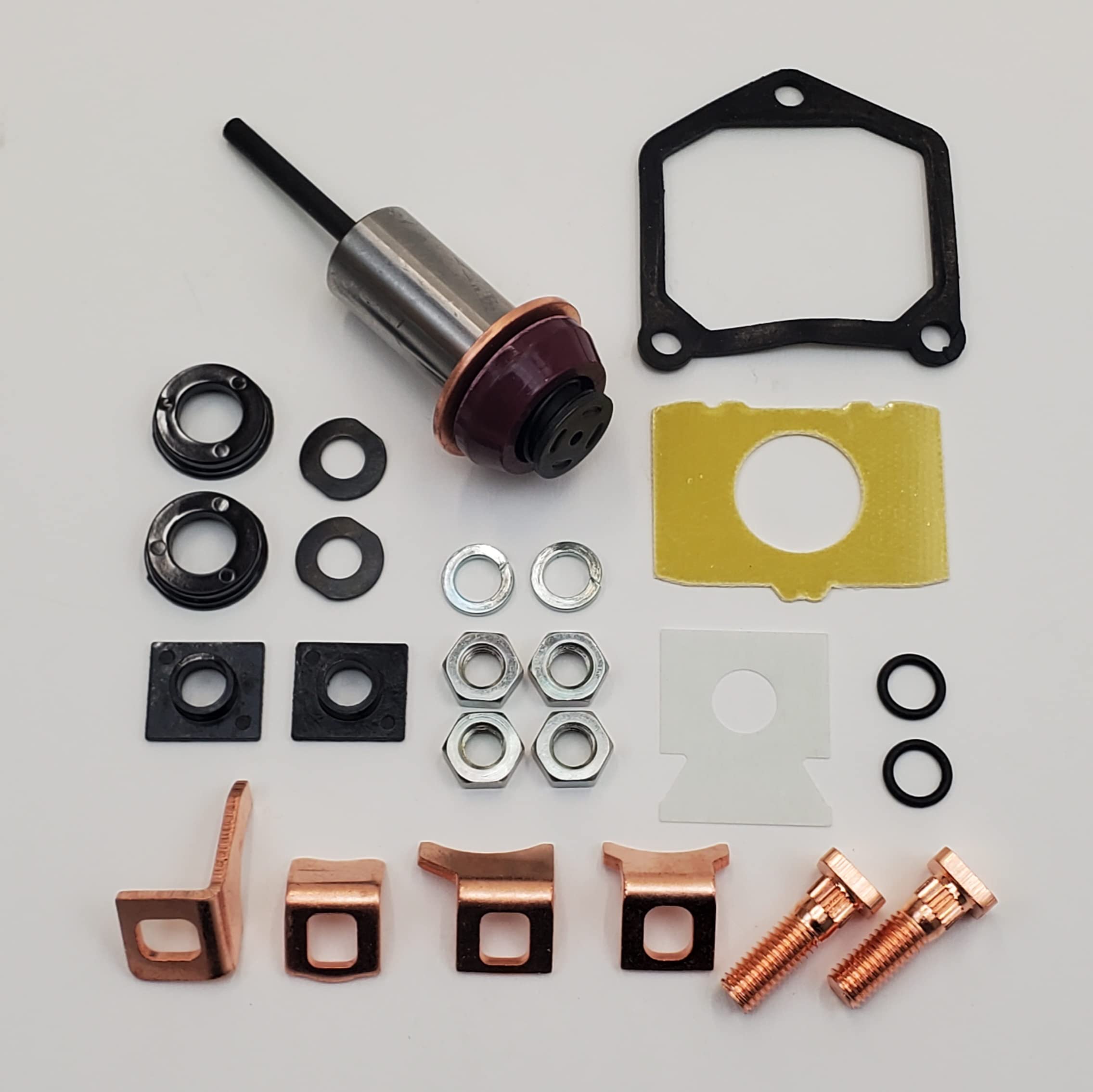 Complete Starter Solenoid Rebuild Kit for 1991-2006 Harley Twin Cam Touring, Softail & Dyna Models (Except 2006 Dyna) & 1981-Later Harley Sportster XL Models Replaces HD# 31604-91