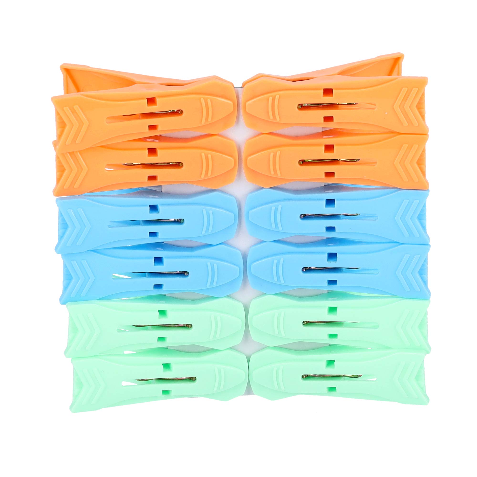 Royalford 12piece Set Plastic Cloth Clip, RF5281