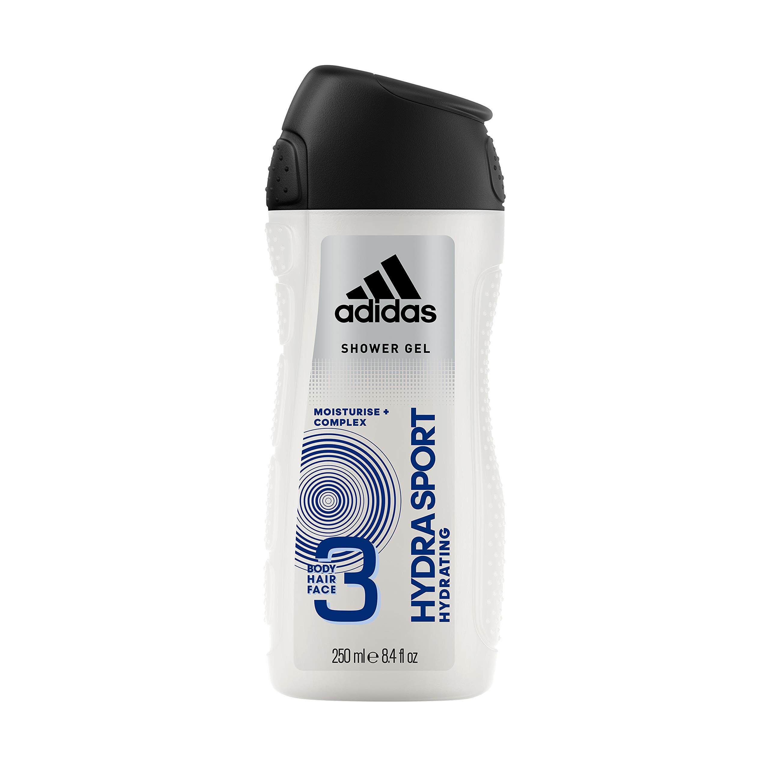 Adidas Hydra Sport 3in1 Body, Hair and Face Shower Gel for Him 250ml