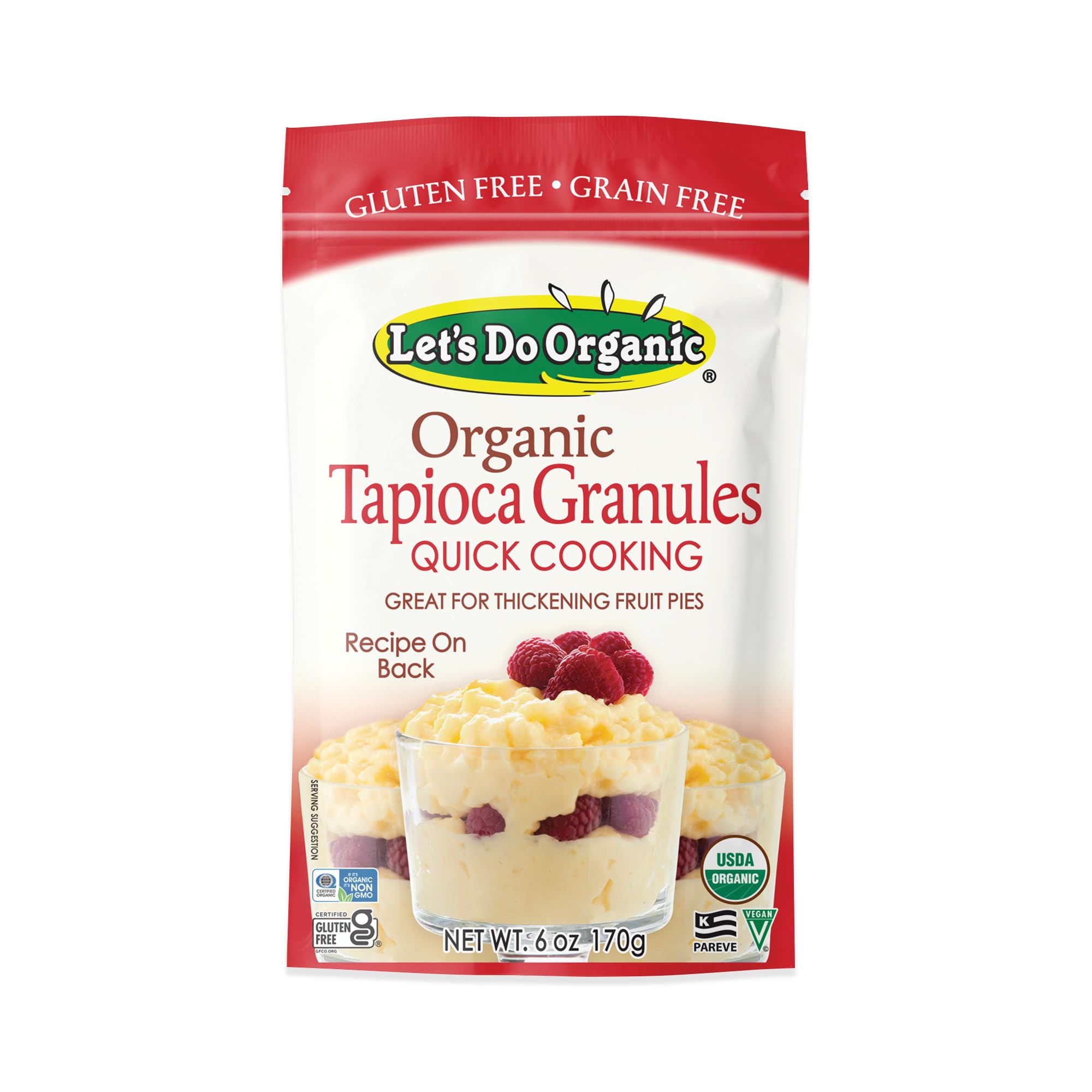 Let's Do Organics Organic Tapioca Granules, 6 oz