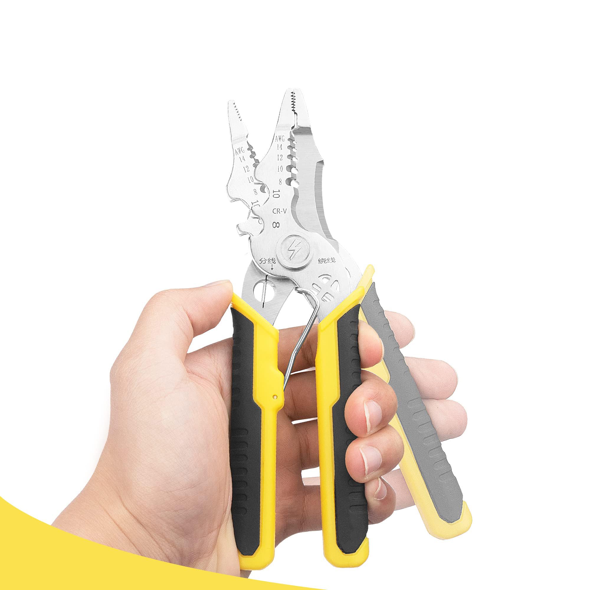 ELephas PLus Wire Stripper Tool 7.5-Inch Multifunctional Wire Stripper