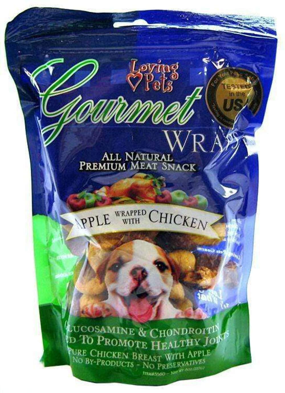 Loving PetsGourmet Wraps Apple Wrapped with Chicken 6oz