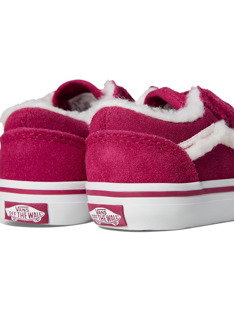 Pink Vans Kids Old Skool&#8482; V (Infant/Toddler)