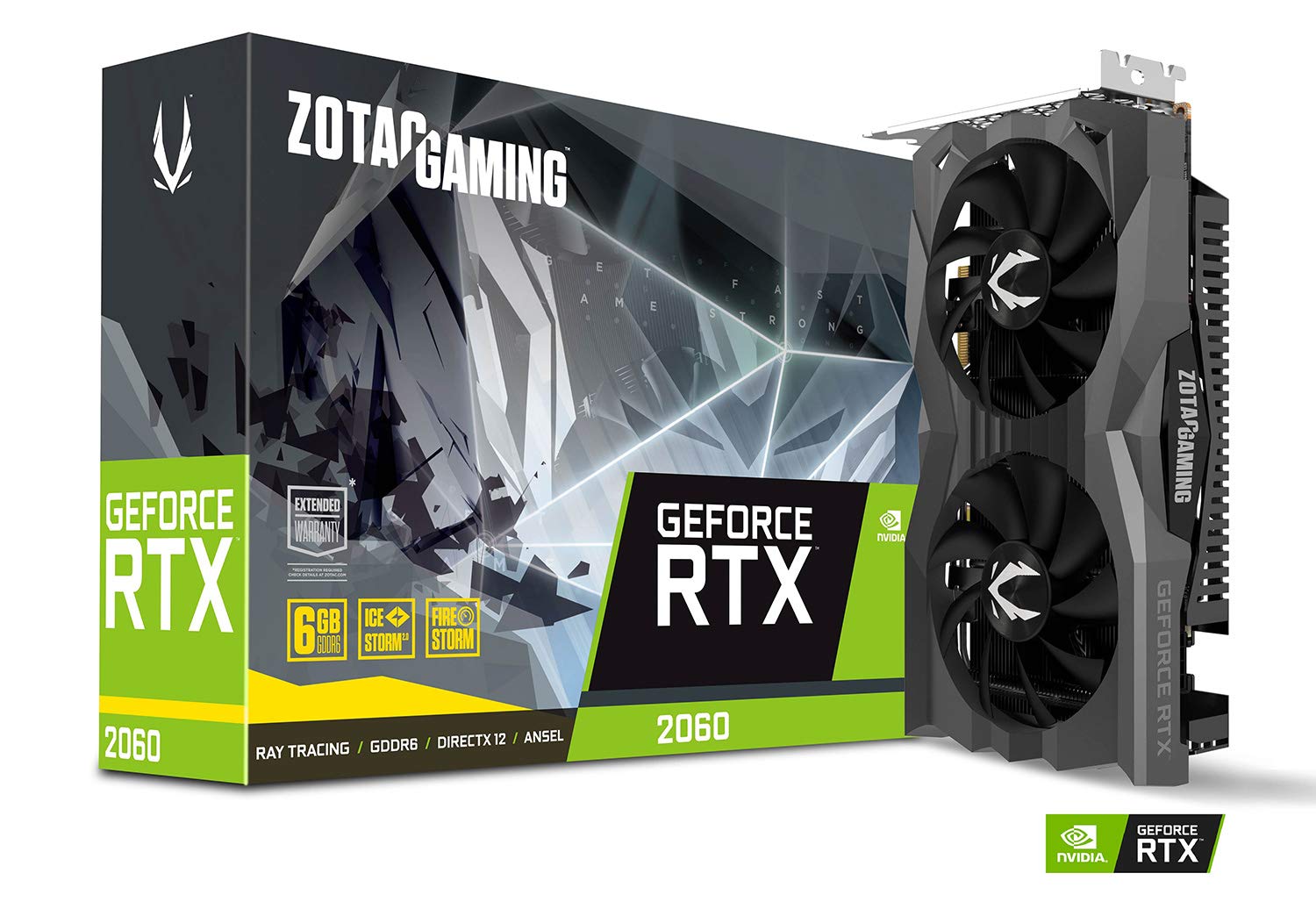 ZOTACGaming GeForce RTX 2060 Boost Clock 1680 MHz ZT-T20600H-10M