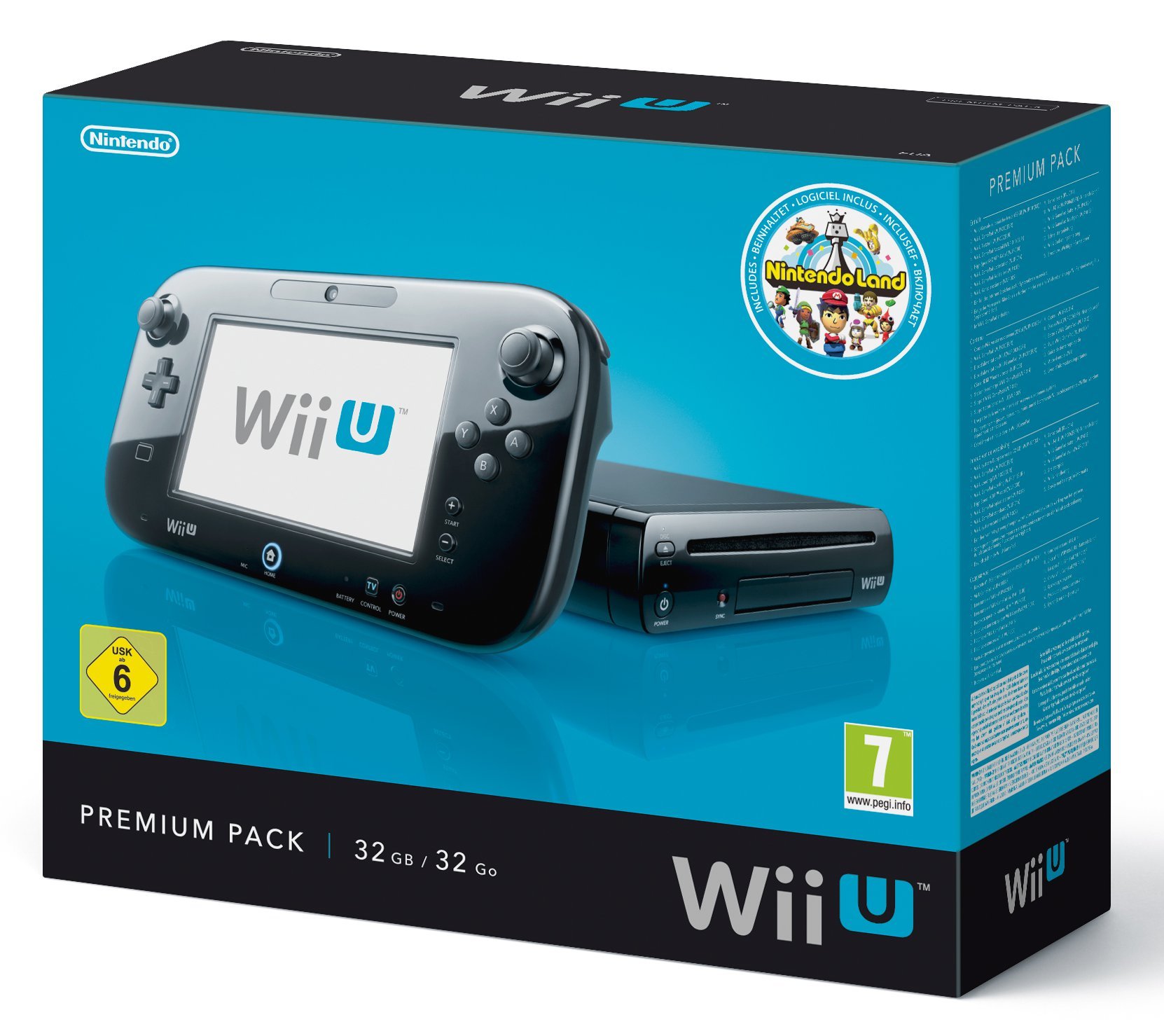 Amazon Com Wii U Console Premium Black Video Games