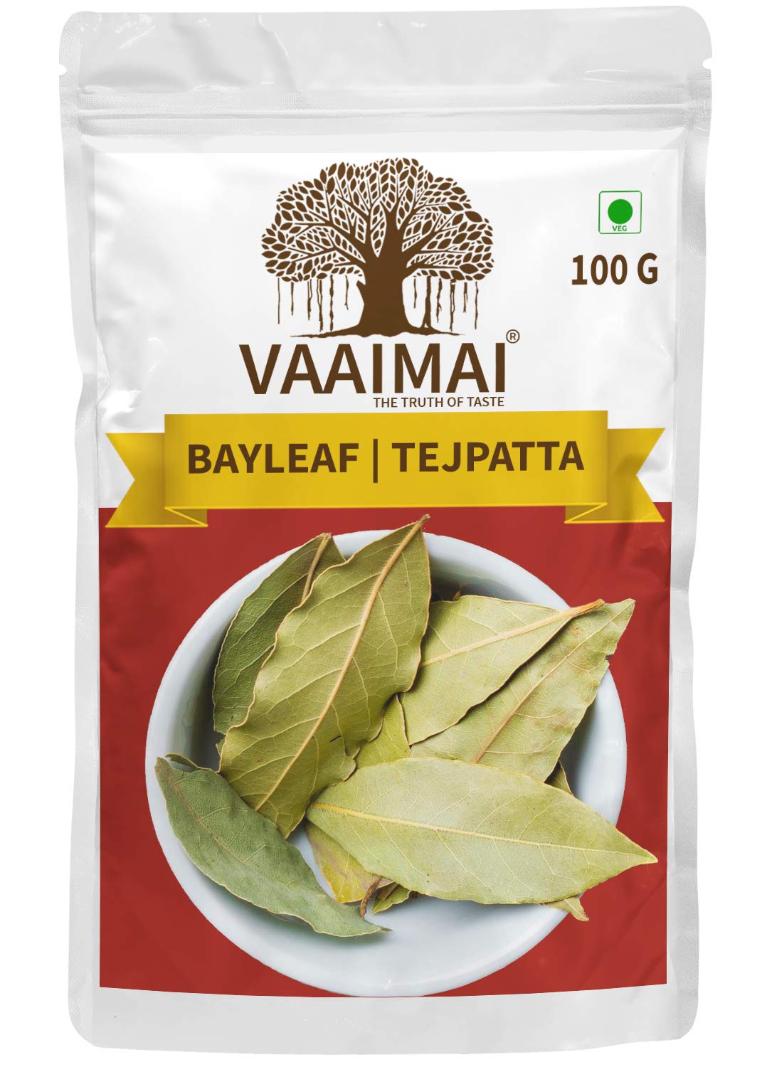 VAAIMAI Tejpatta / Bay Leaves, 100g