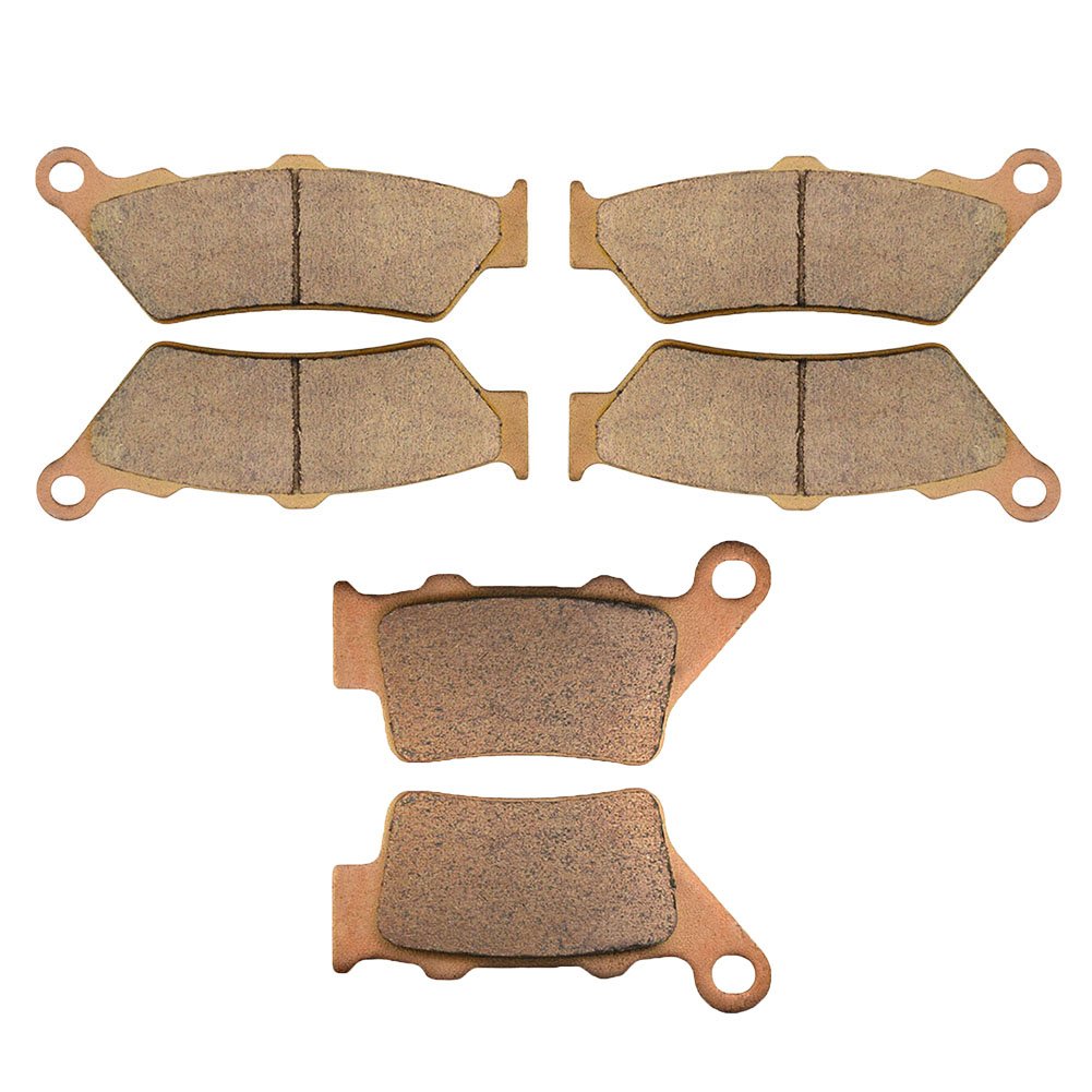 AHL Front & Rear Brake Pads Set for BMW F800GS F800 GS 2008-2011 (Sintered copper-based)