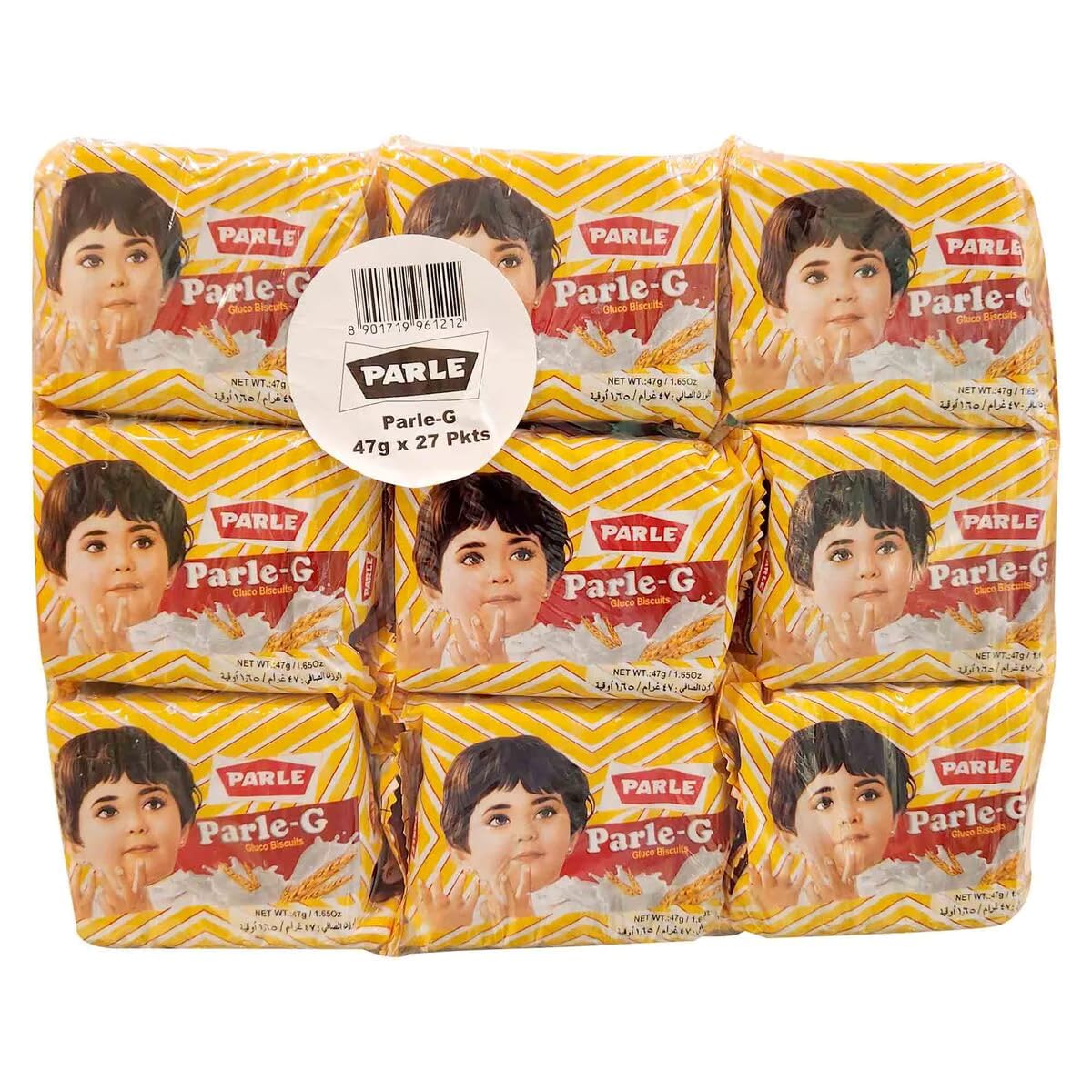 Parle Gluco Original Biscuits 27 x 47 g