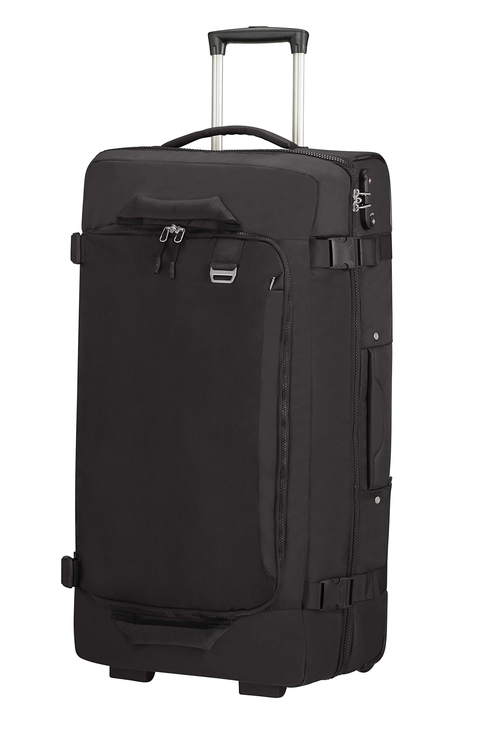 Samsonite Midtown - Travel duffle with 2 wheels, 79 cm, 103 L, Black (Black)