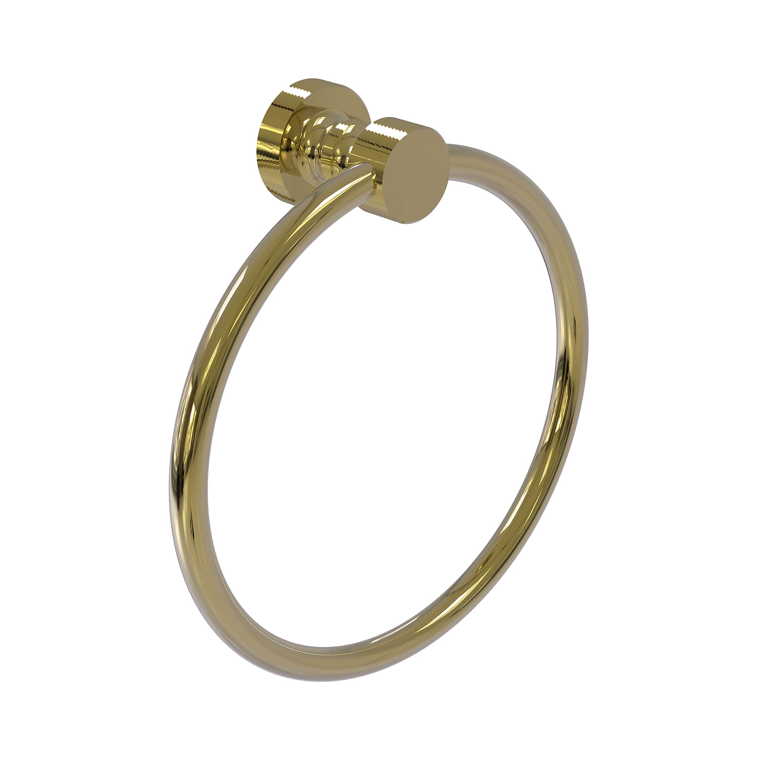 Allied Brass FT-16 Foxtrot Collection Towel Ring, Unlacquered Brass