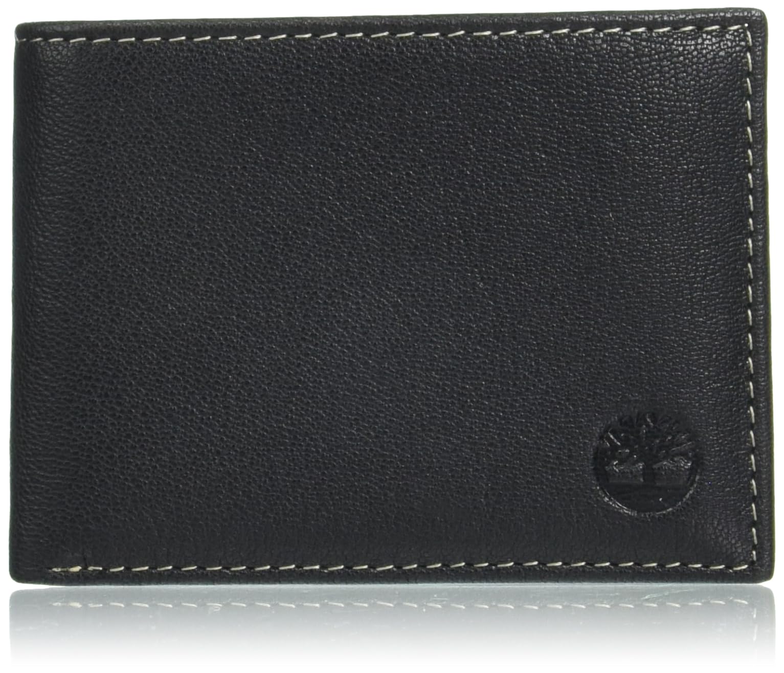 Timberland Men's Leather Passcase Security RFID Wallet, Black, One Size