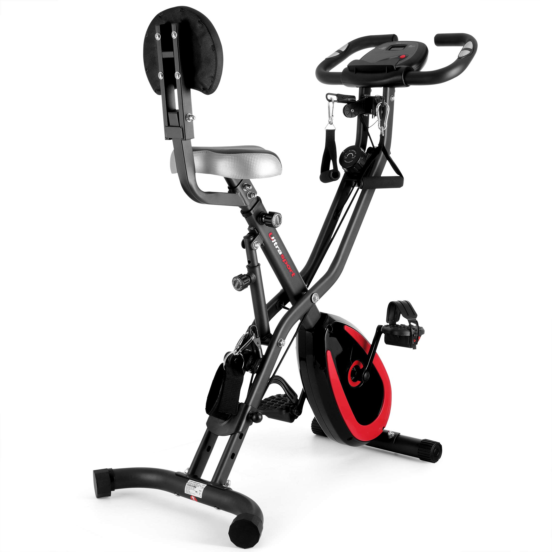 Ultrasport fitness bike and ab trainer, sporting equipment