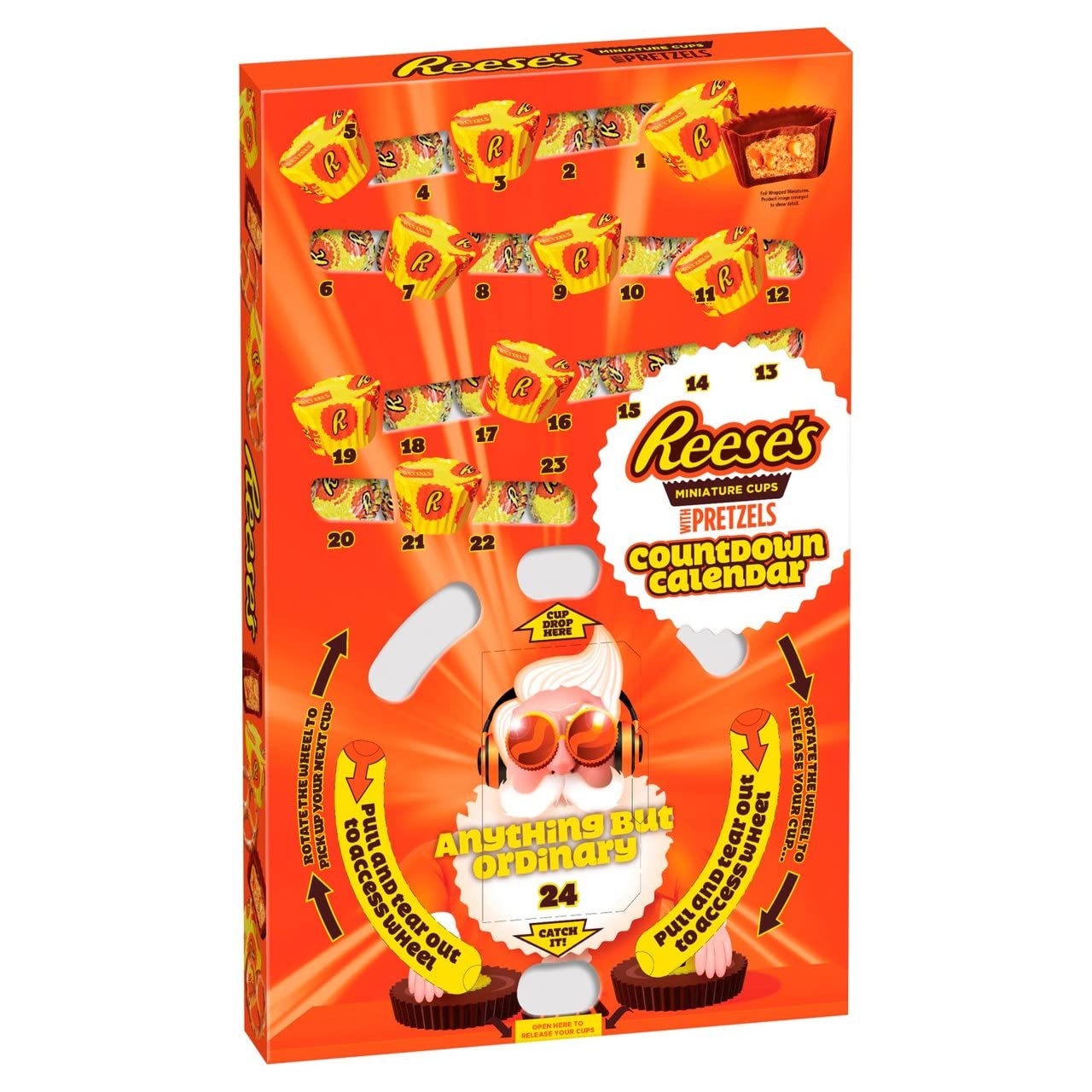 Reese's Miniature Cups Stuffed with Pieces Advent Christmas Countdown 249g