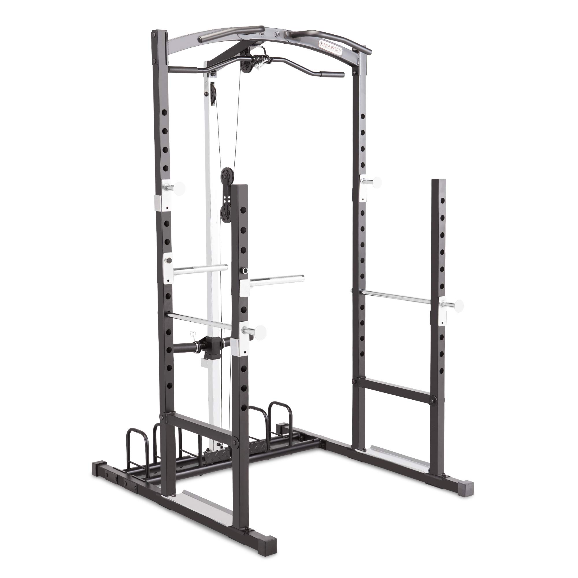 Marcy Home Gym Cage System Workout Station for Weightlifting, Bodybuilding and Strength Training MWM-7041