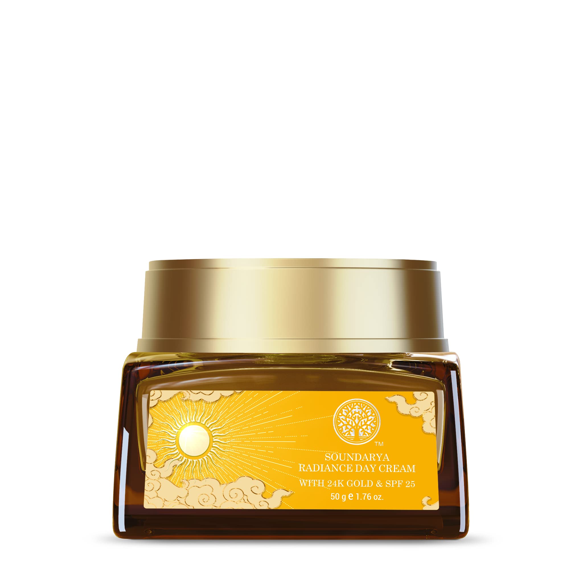 Forest Essentials Soundarya Radiance Cream with 24K Gold, 50g