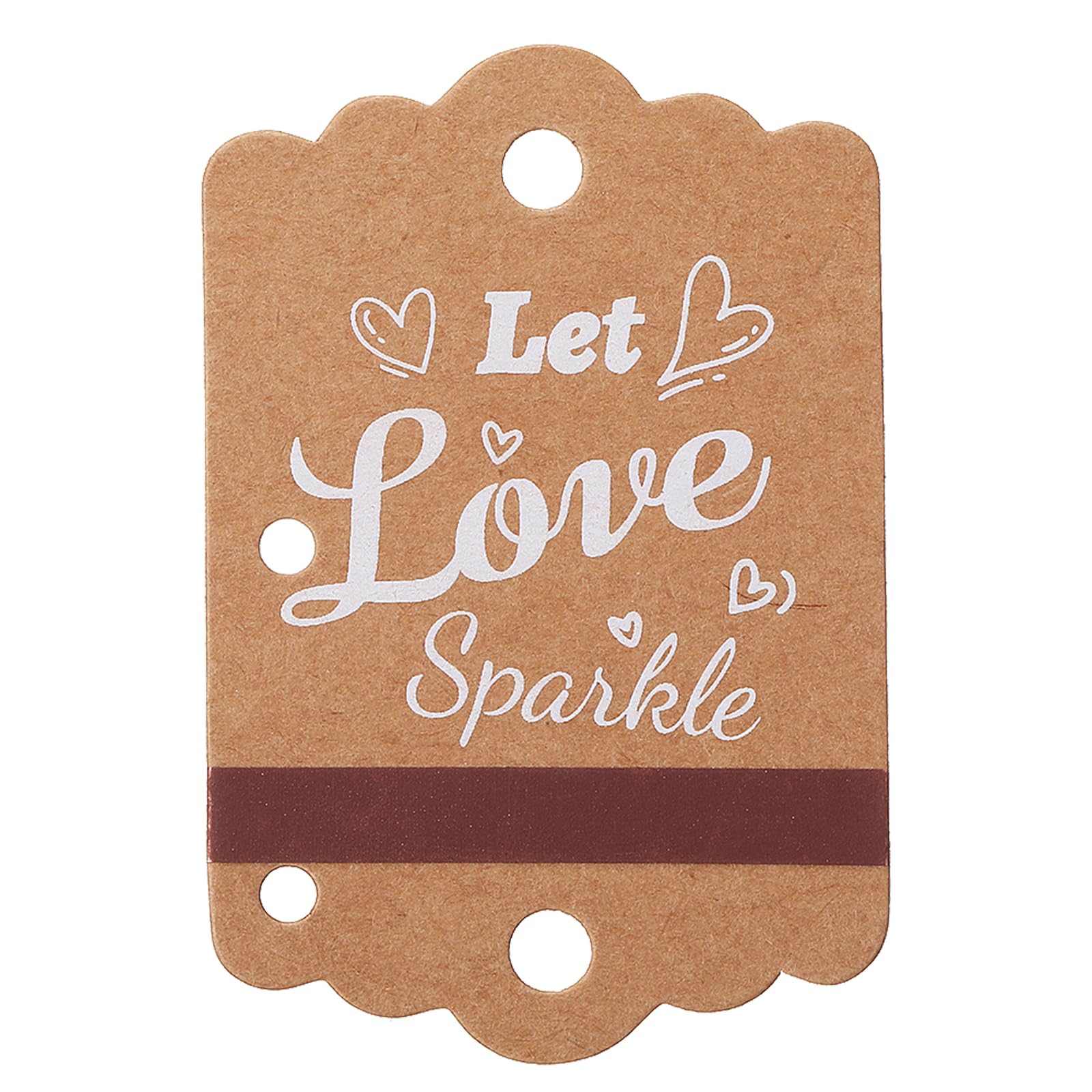 100pcs Sparkler Tags for Wedding [Sparkler Not Included] Send Off Exit Tags,Kraft Paper