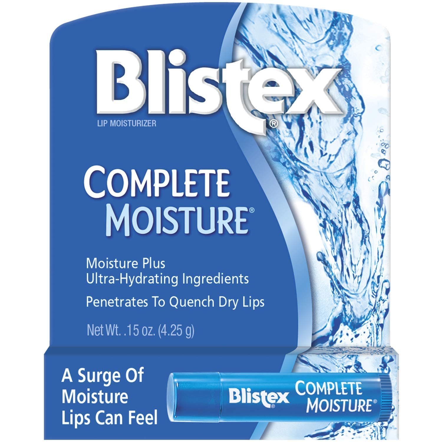 Special pack of 5 BLISTEX COMPLETE MOIST BALM 0.15 oz