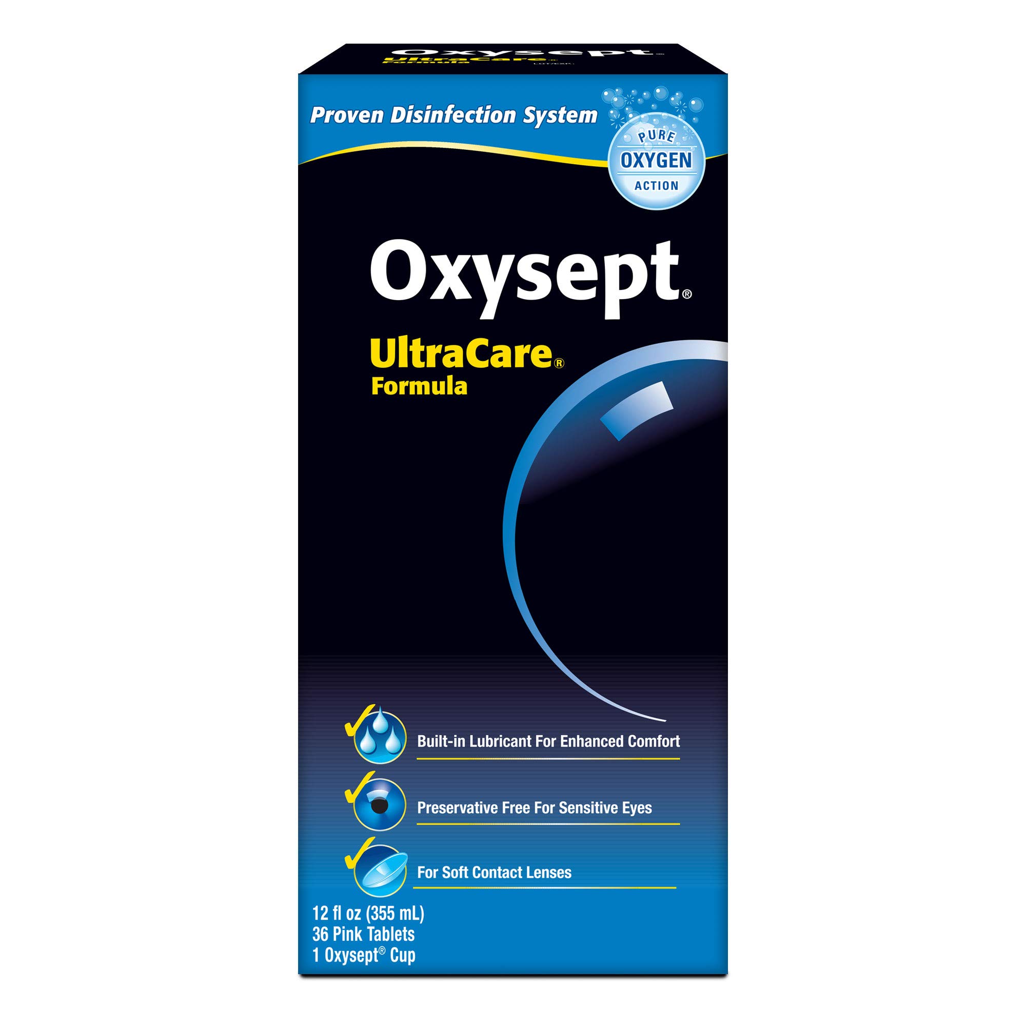 OXYSEPTDisinfecting Solution Neutralizer Ultracare Formula, 12 oz. (1 count)