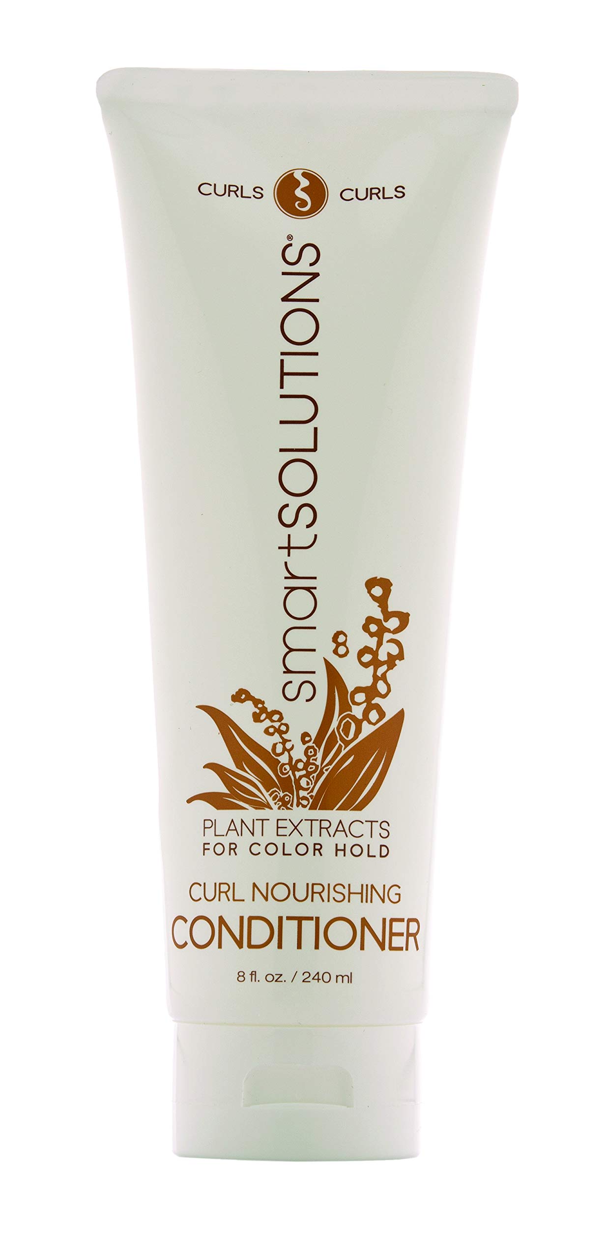 smartSOLUTIONS Curl Nourishing Conditioner, 8 oz | Defines Curls | Increases Shine | Revives Curls | Paraben-Free