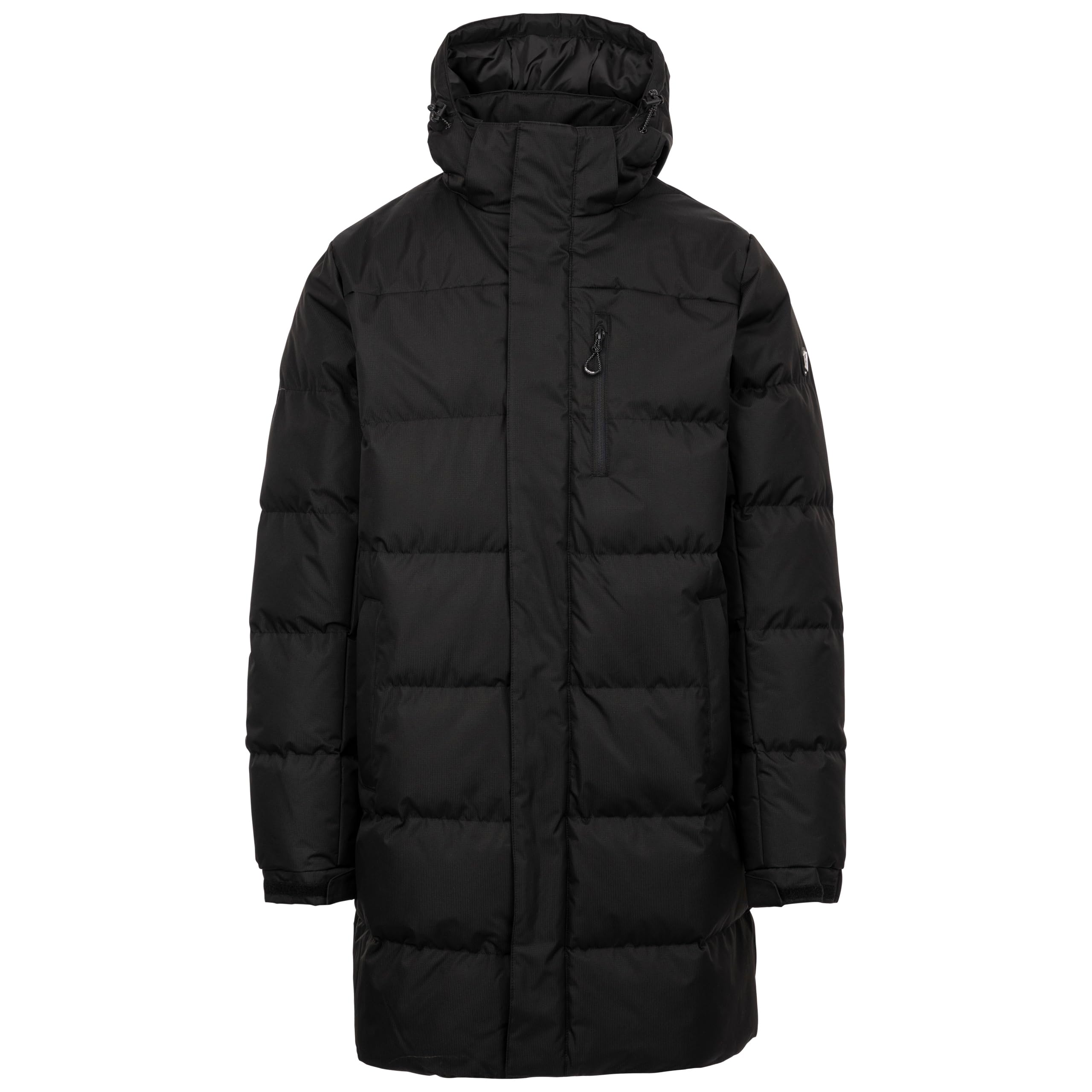 TrespassMens Padded Jacket Outdoor Casual with Hood and Zip Pockets Clipster