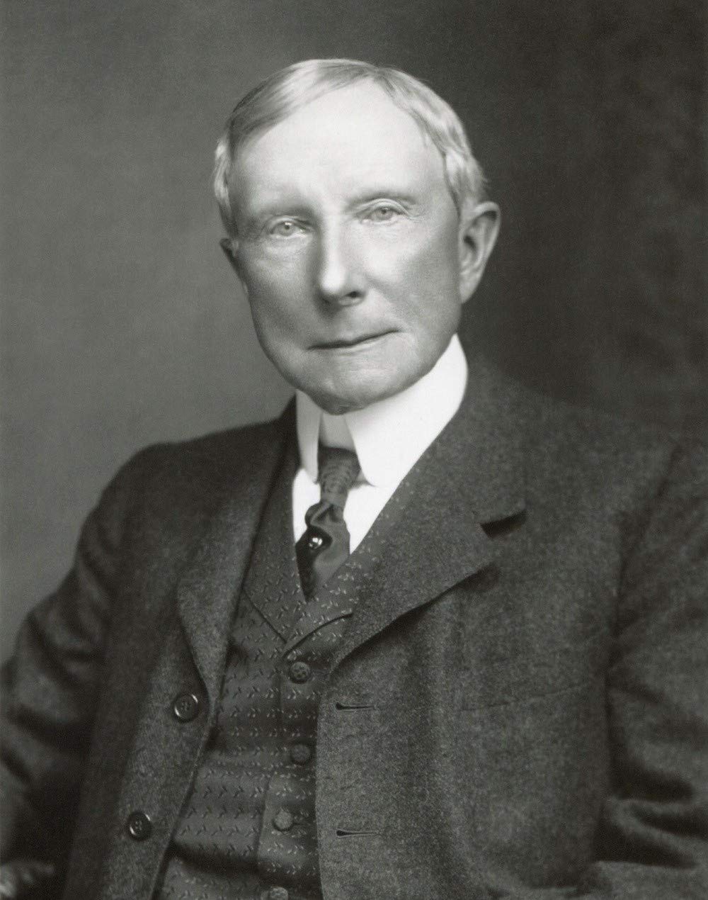 Perfect Posters and Pics John D. Rockefeller American Business Magnate Portrait Photo Art Wealthy Americans Photos Artwork 8x10