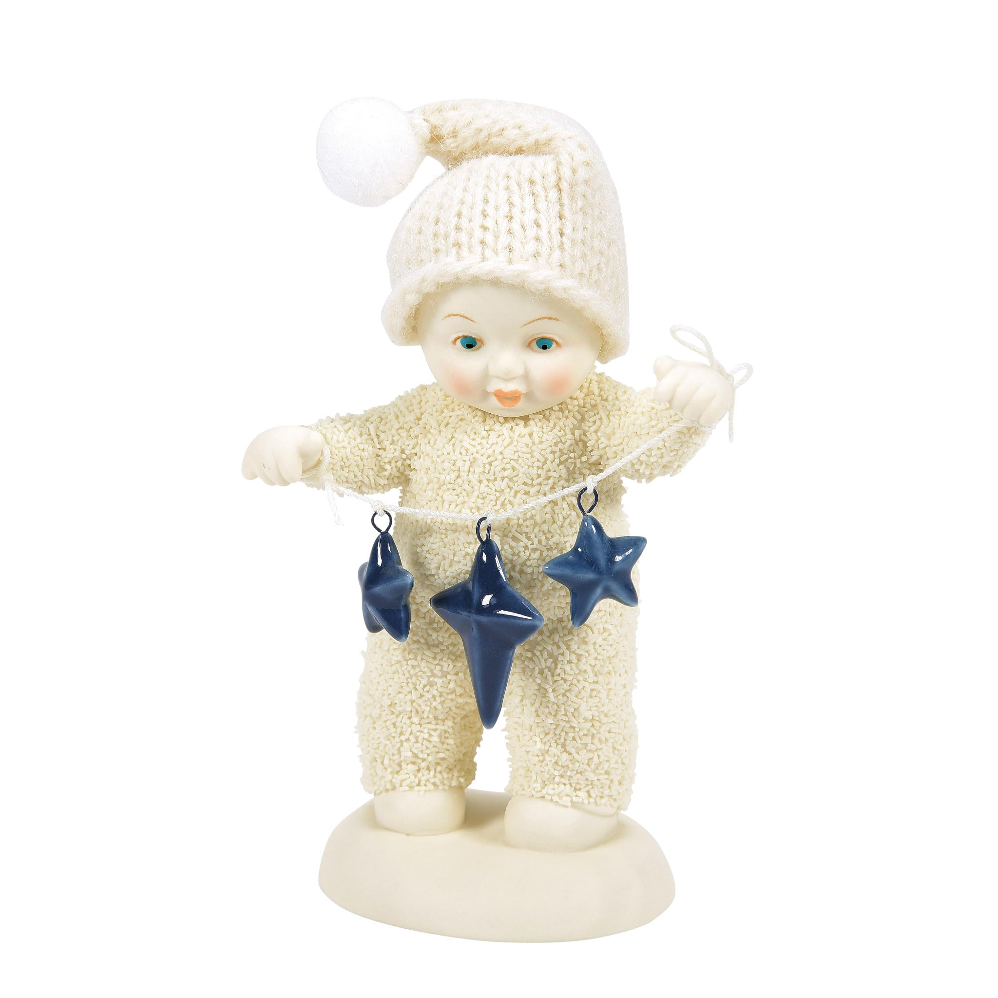 Department 56Snowbabies Midnight Clear Collecting Stars Figurine, 4.53 Inch, Multicolor