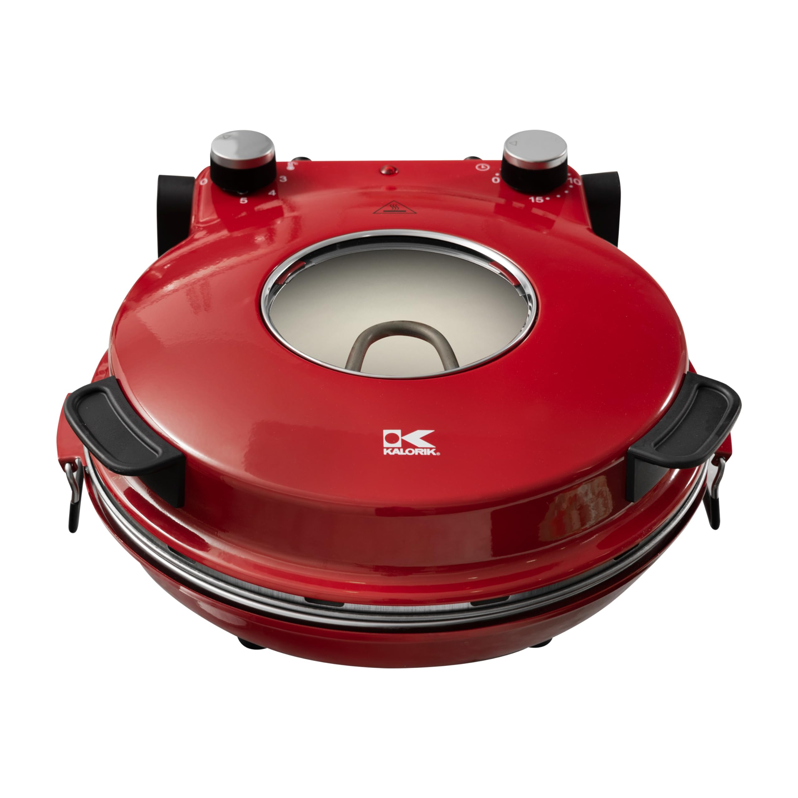 KalorikPZM 43618 R Red High Heat Stone Pizza Oven