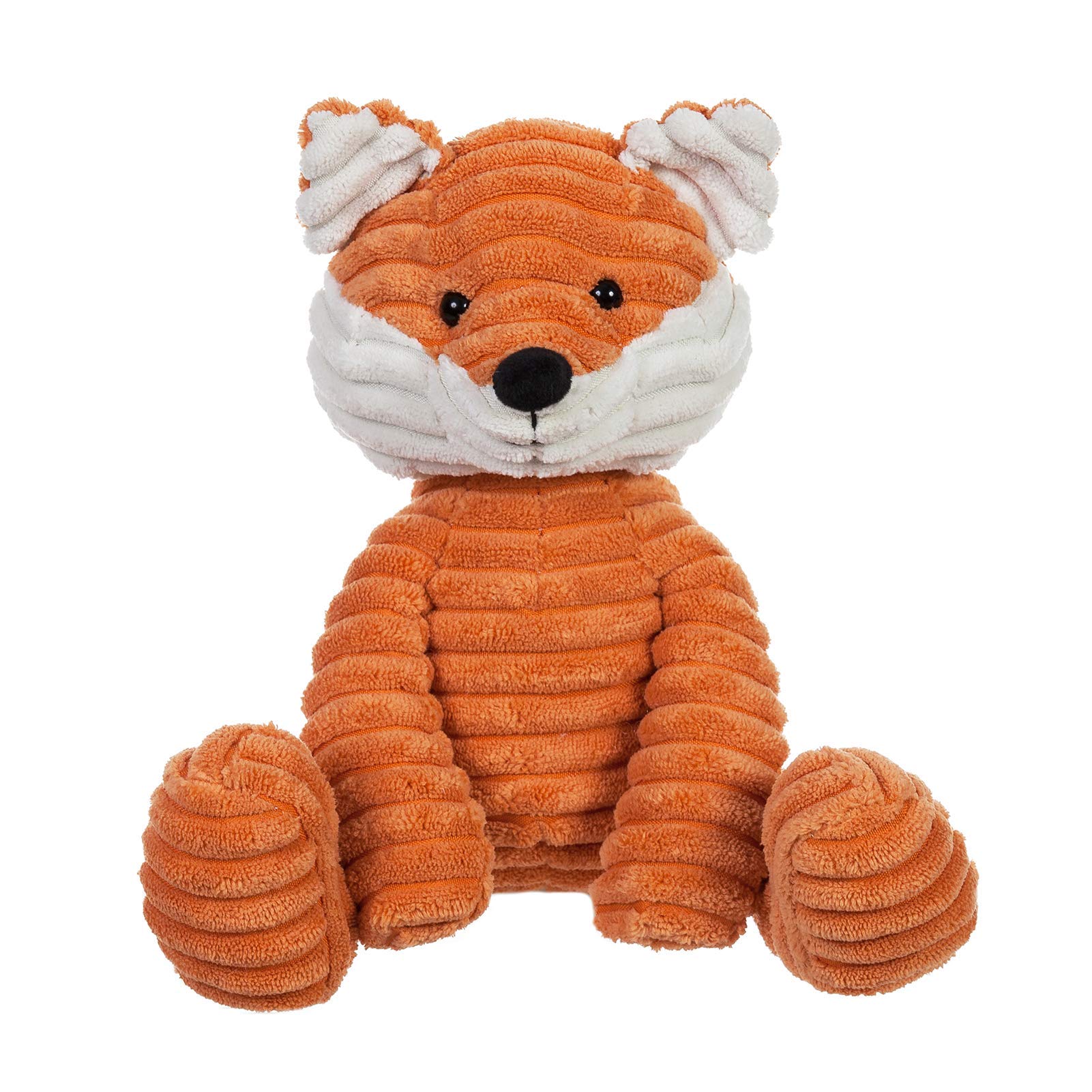 Apricot LambStuffed Animal Soft Corduroy Fox, Toys Plush Cuddly Perfect for Child (Corduroy Fox, 8.5 Inches)