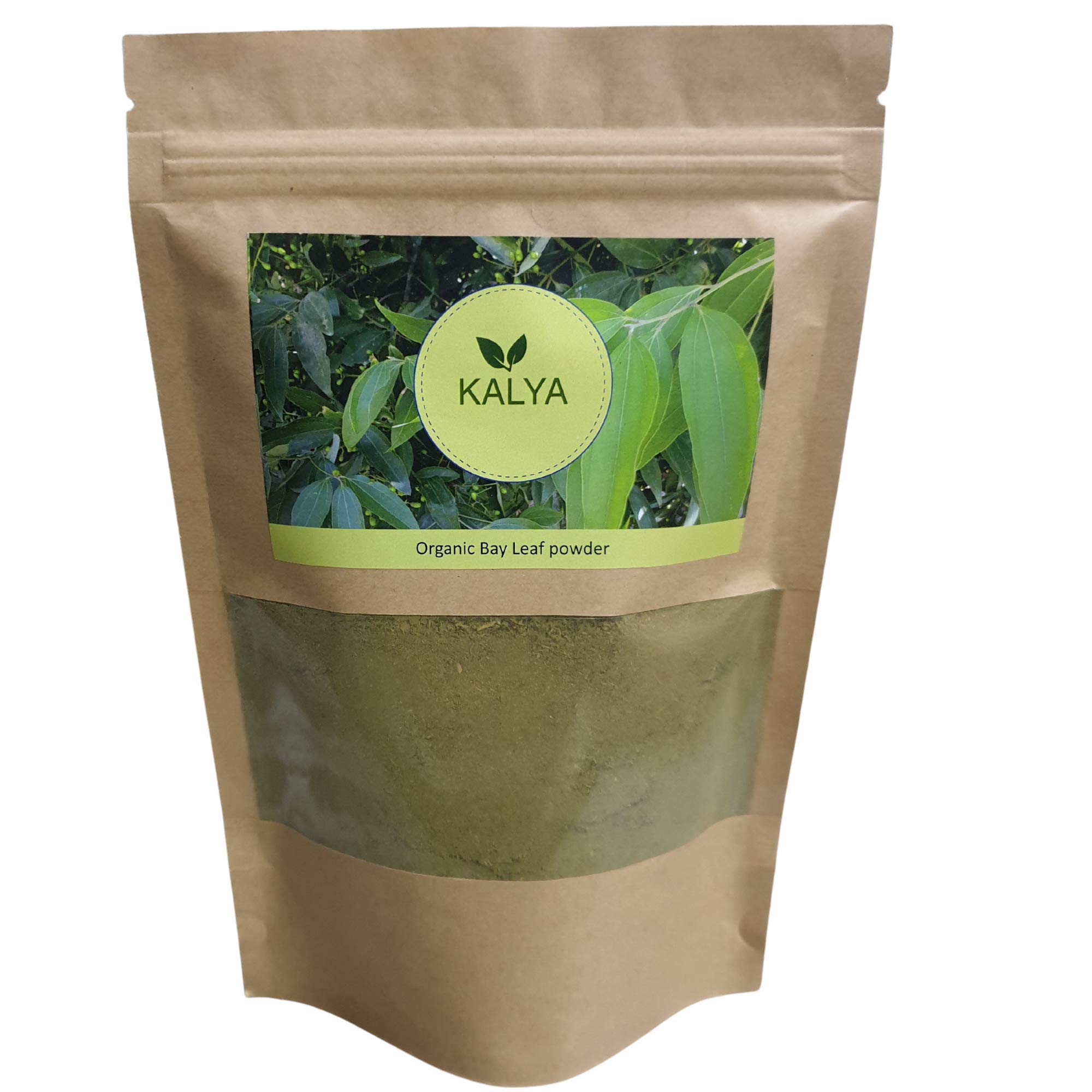 KALYA Organic Bay Leaf powder ( Tej Patta powder ) | Naturally fragrant & flavourful | Nutrient-rich | For healthy skin & hair | Good for tummy | Manages sugar | Preservatives Free | From Uttarakhand | 150 g