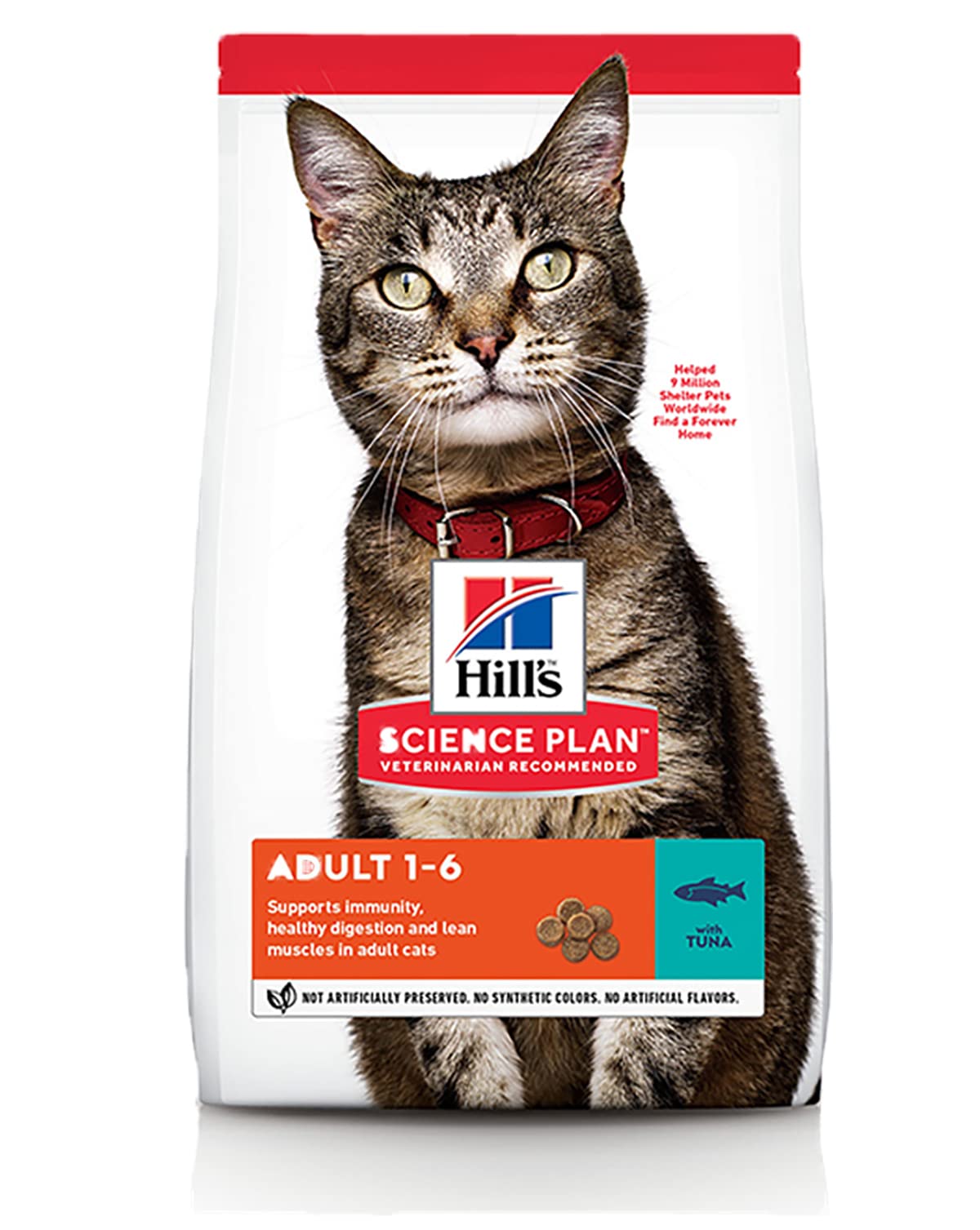 Hill's Science Plan Adult Cat Food with Tuna 3kg, 604075