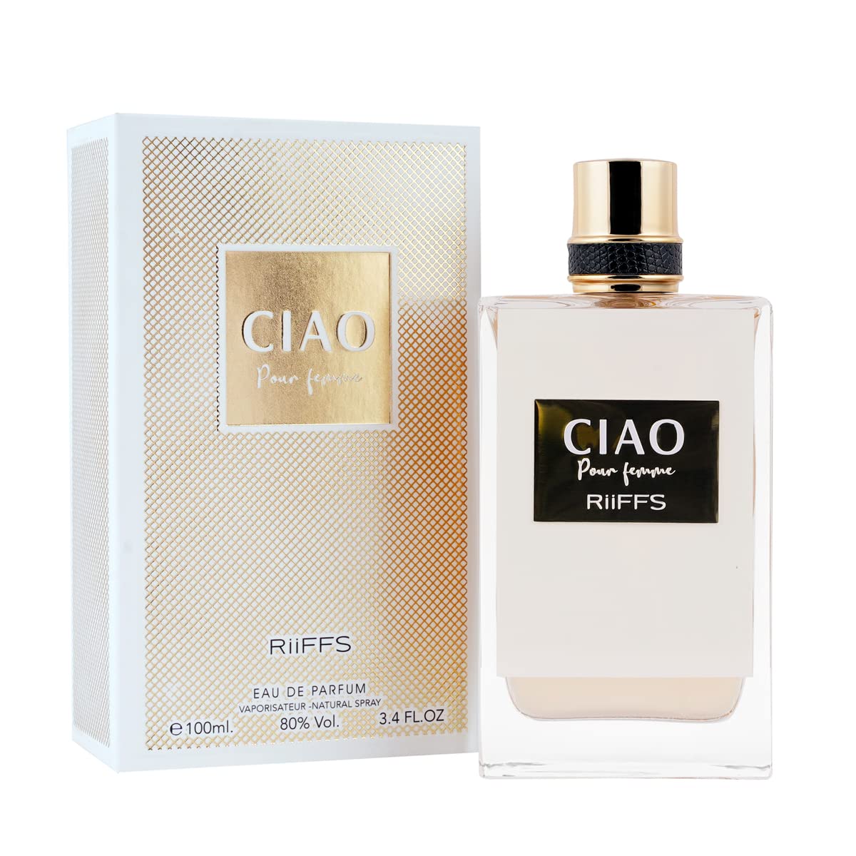 RiiFFS Ciao Pour Femme Premium Imported Scent, Citrus, Floral & Musky, Soothing Fragrance, Long Lasting Perfume Spray For Women, 100ml