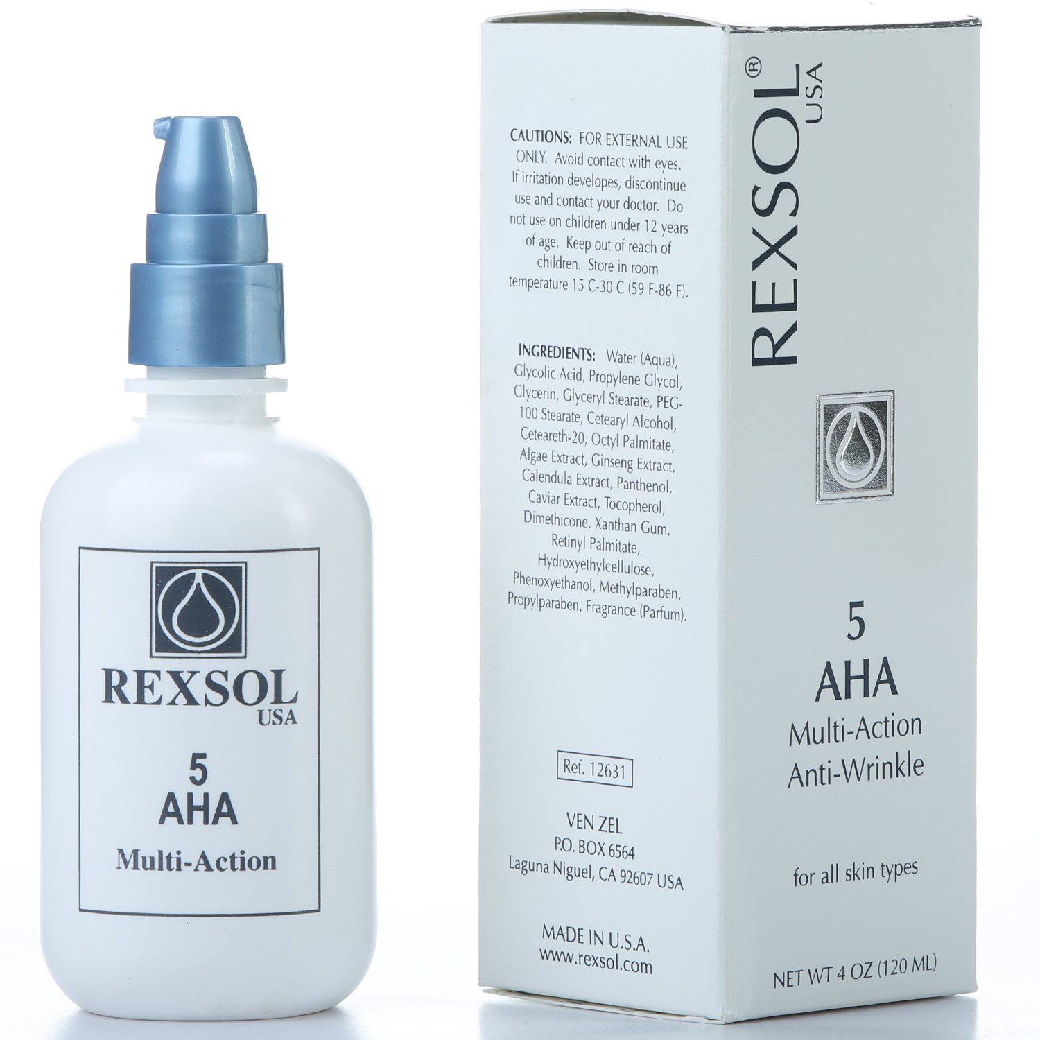 REXSOL 5 AHA Multi-action Cream, 120ml